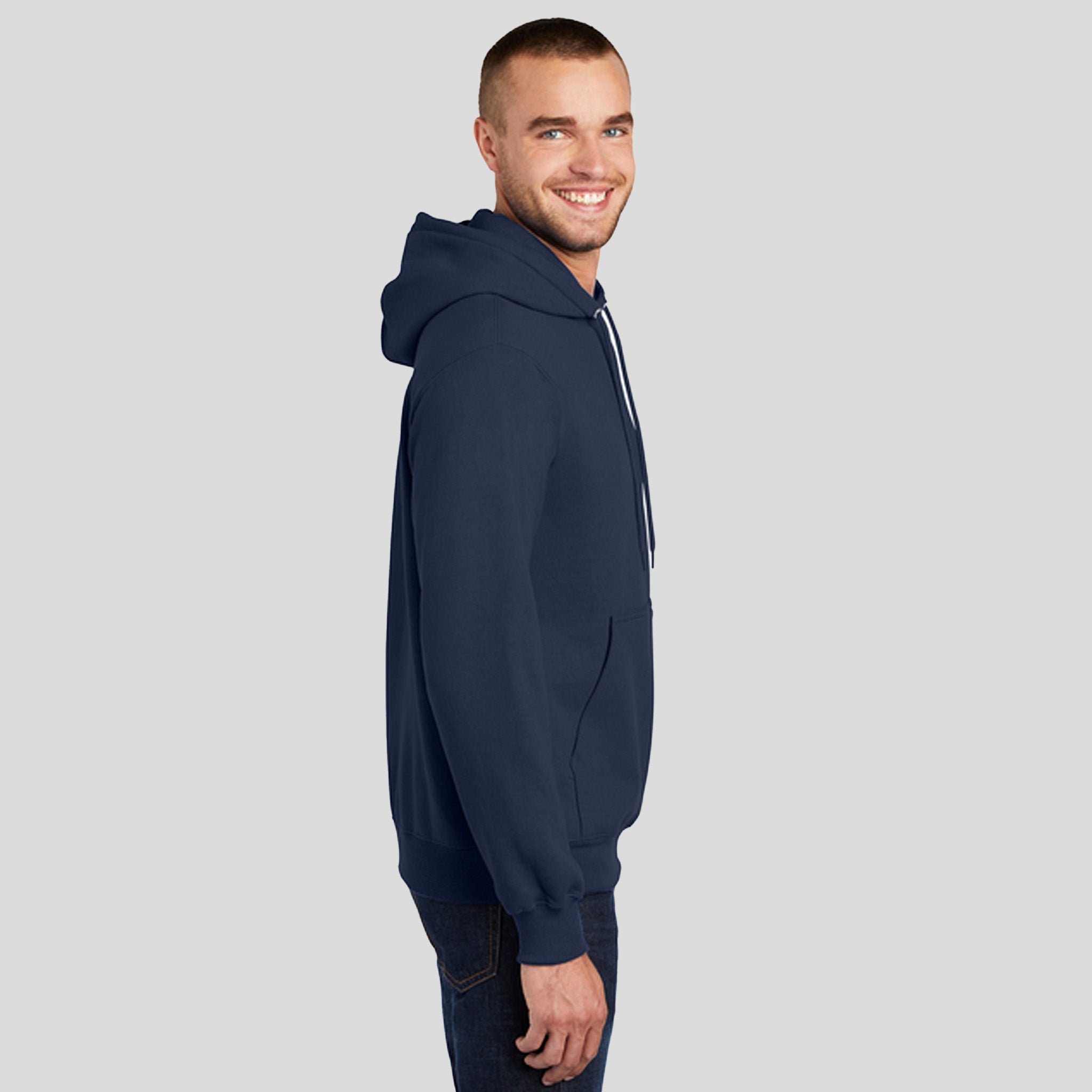 Core Fleece Pullover Hooded Sweatshirt | Navy