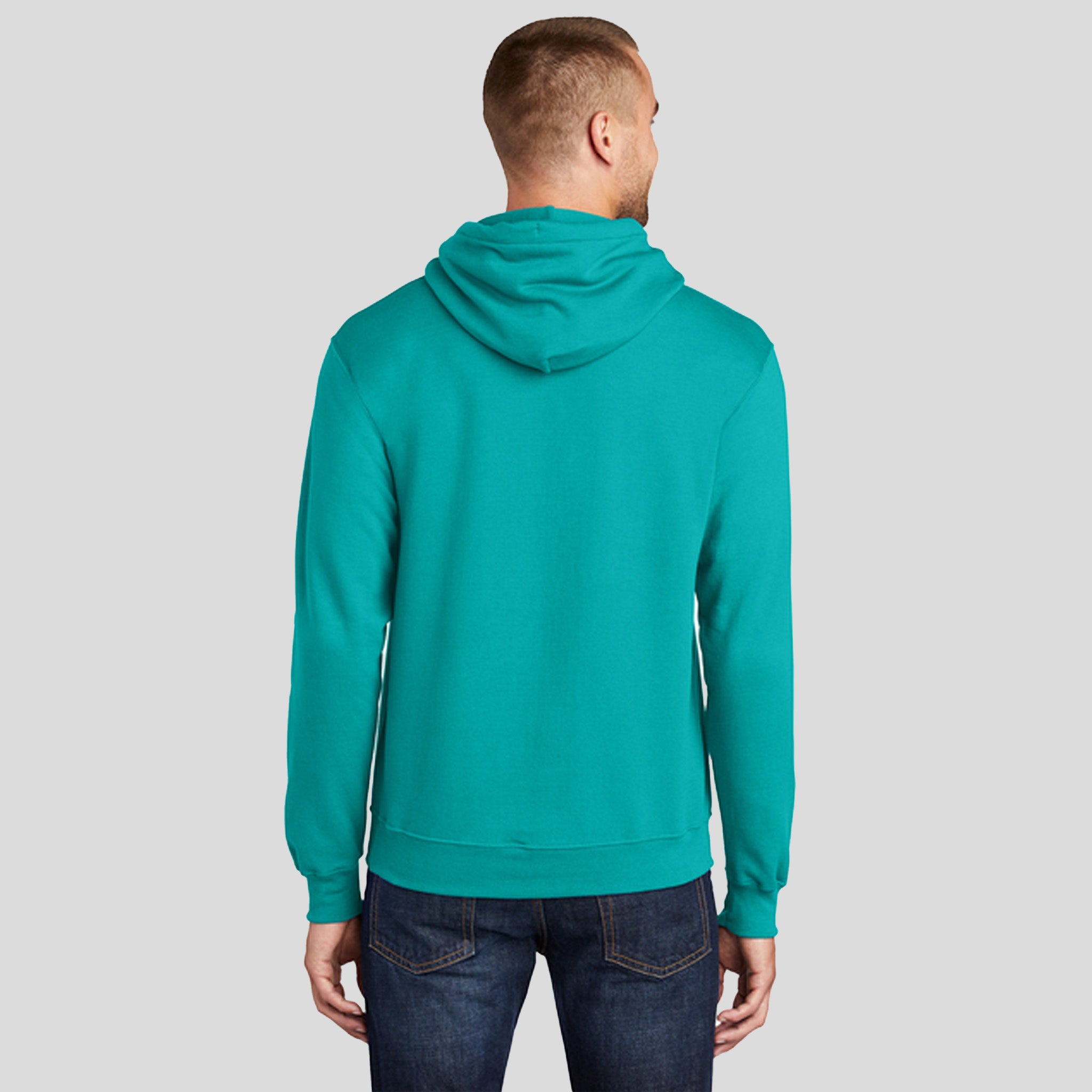 Core Fleece Pullover Hooded Sweatshirt | Bright Aqua