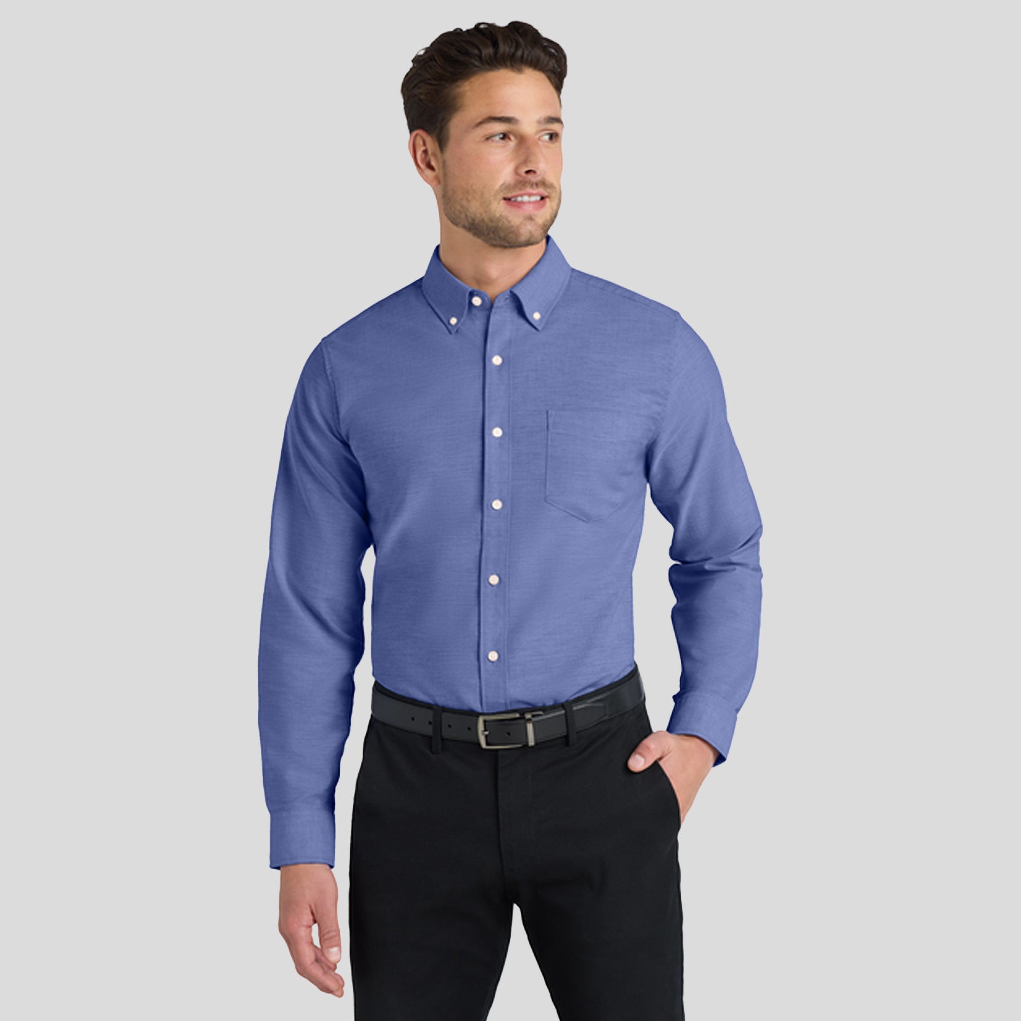 SuperProβ’ Oxford Shirt | Navy