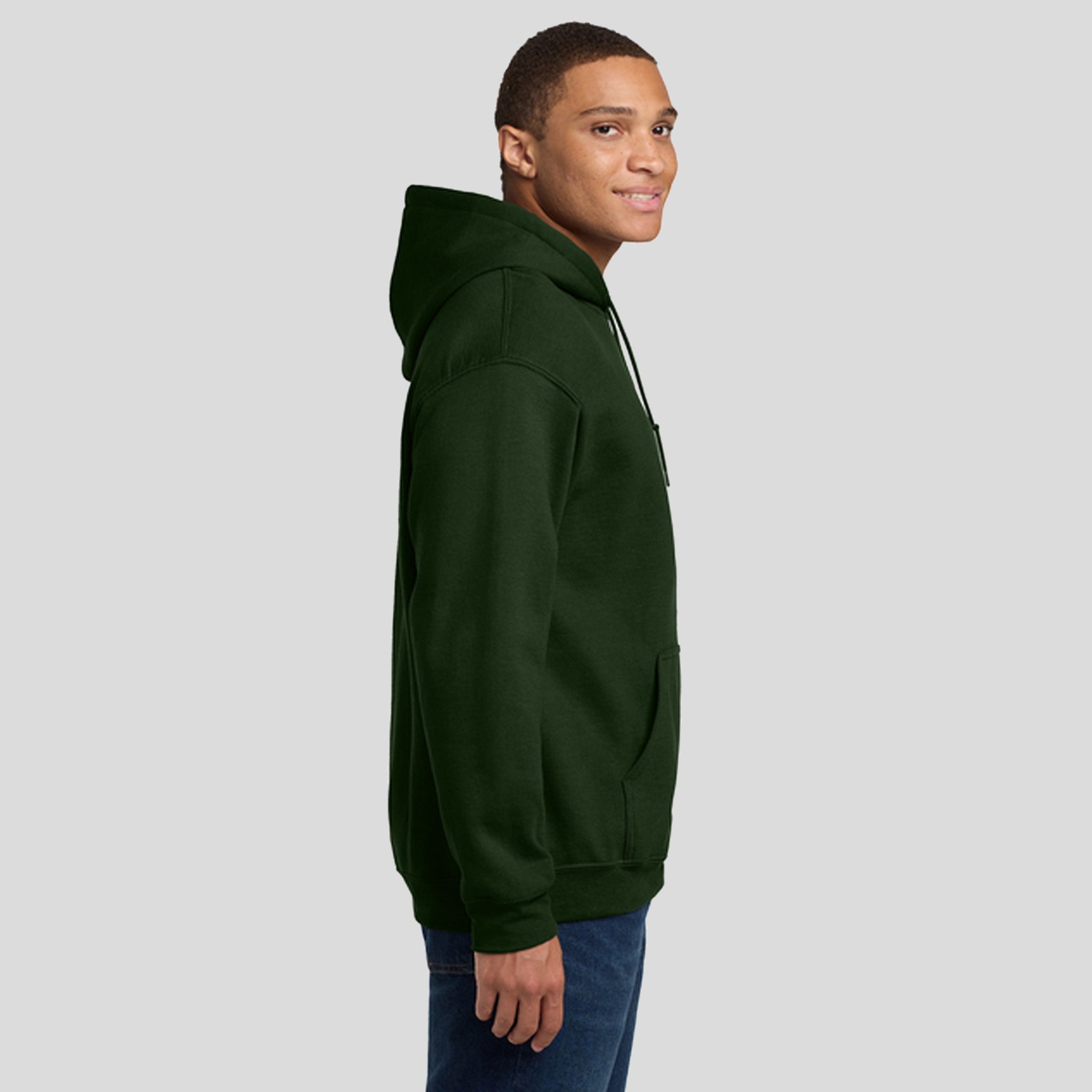 Heavy Blendβ’ Hooded Sweatshirt | Forest Green