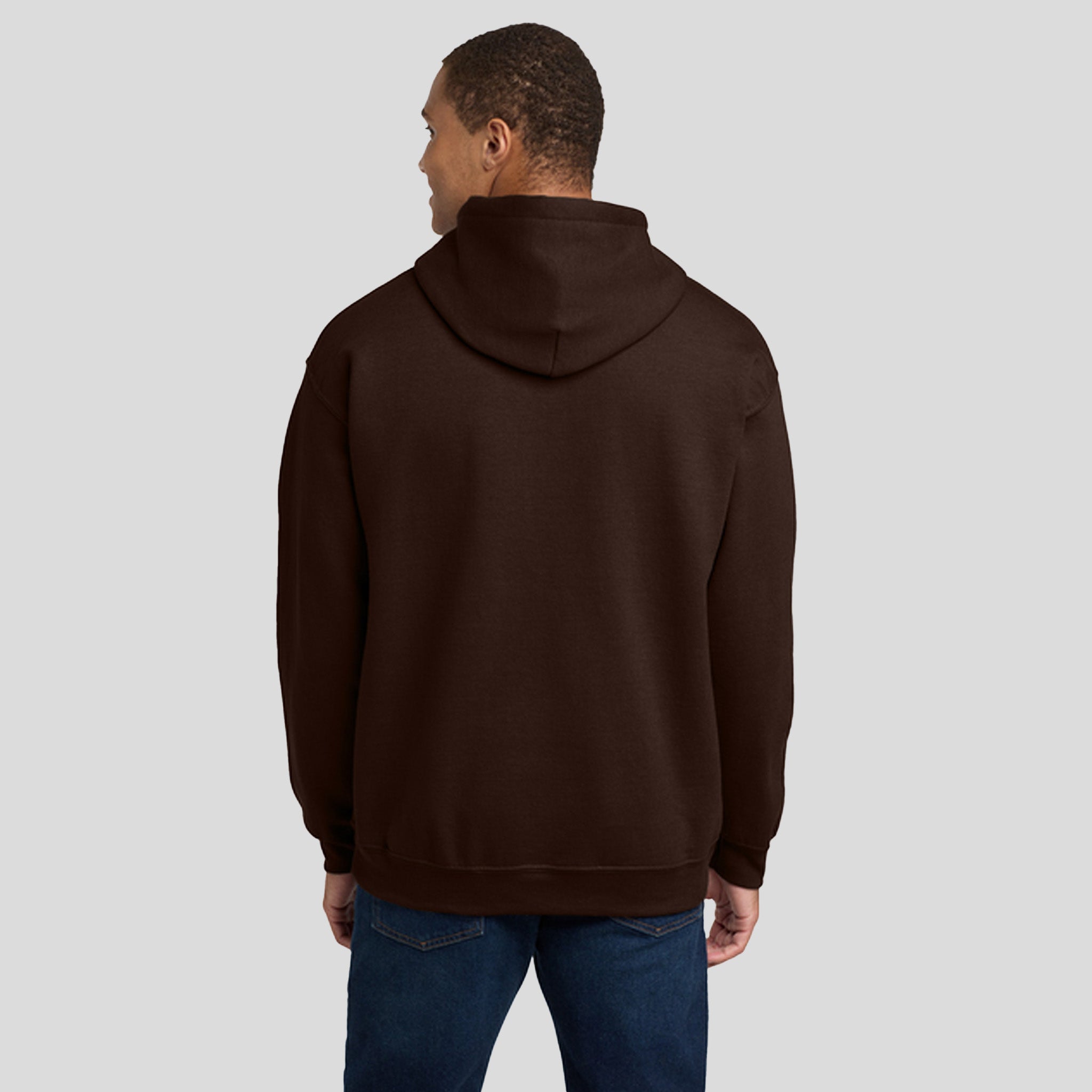 Heavy Blendβ’ Hooded Sweatshirt | Dark Chocolate