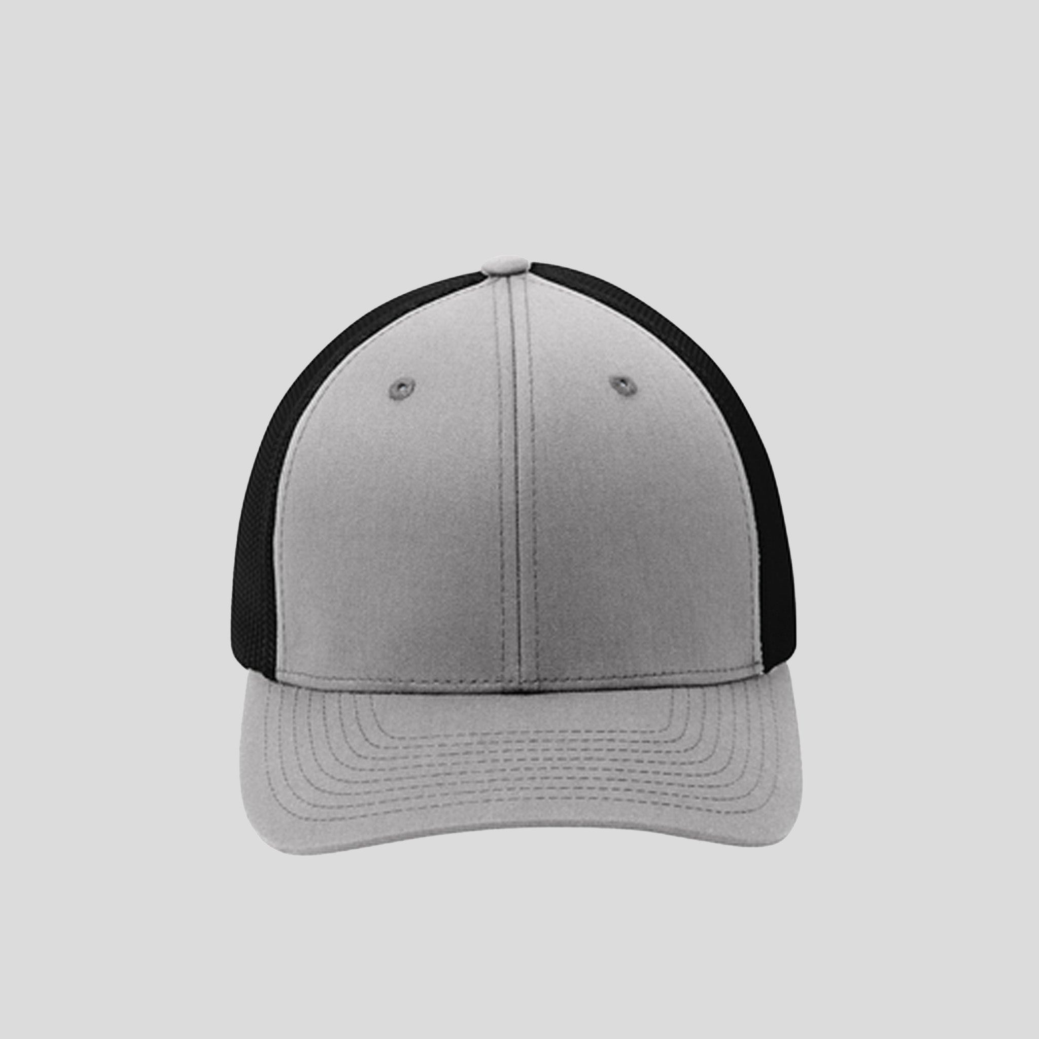 Flexfitยฎ Mesh Back Cap | Silver/Black