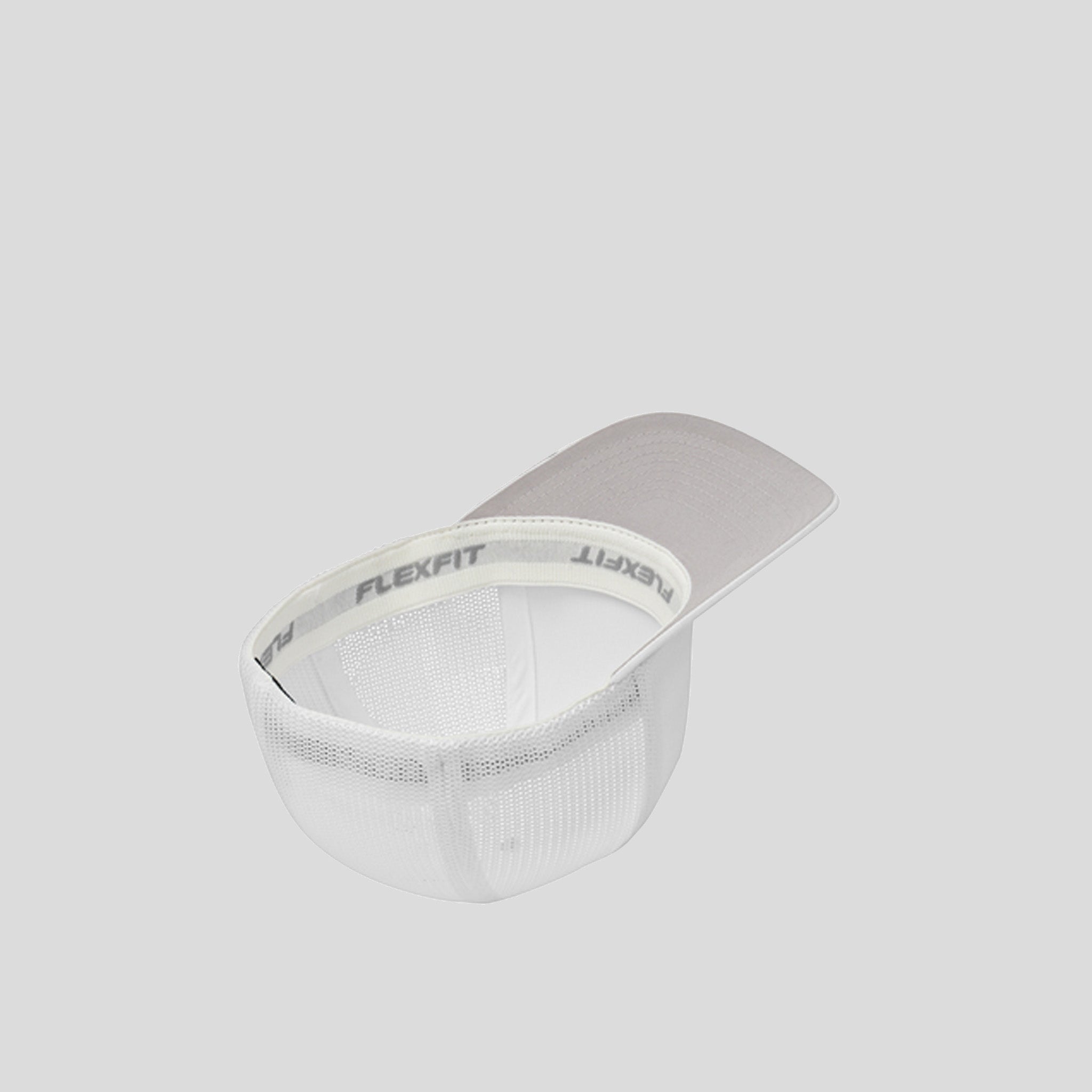 Flexfitยฎ Mesh Back Cap | White/White