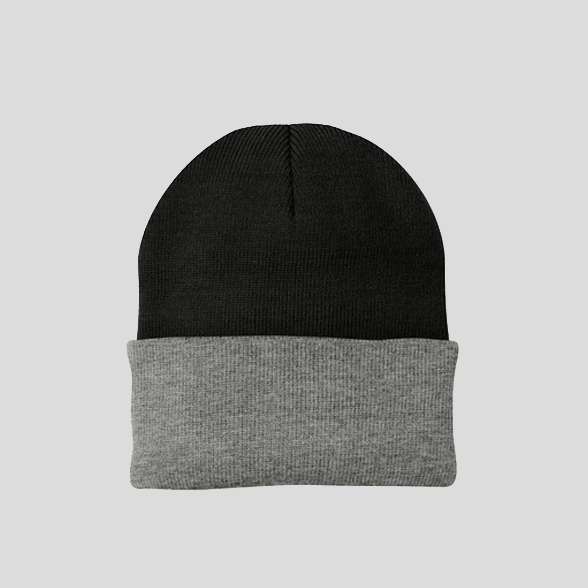 Knit Cap | Black/Athletic Oxford