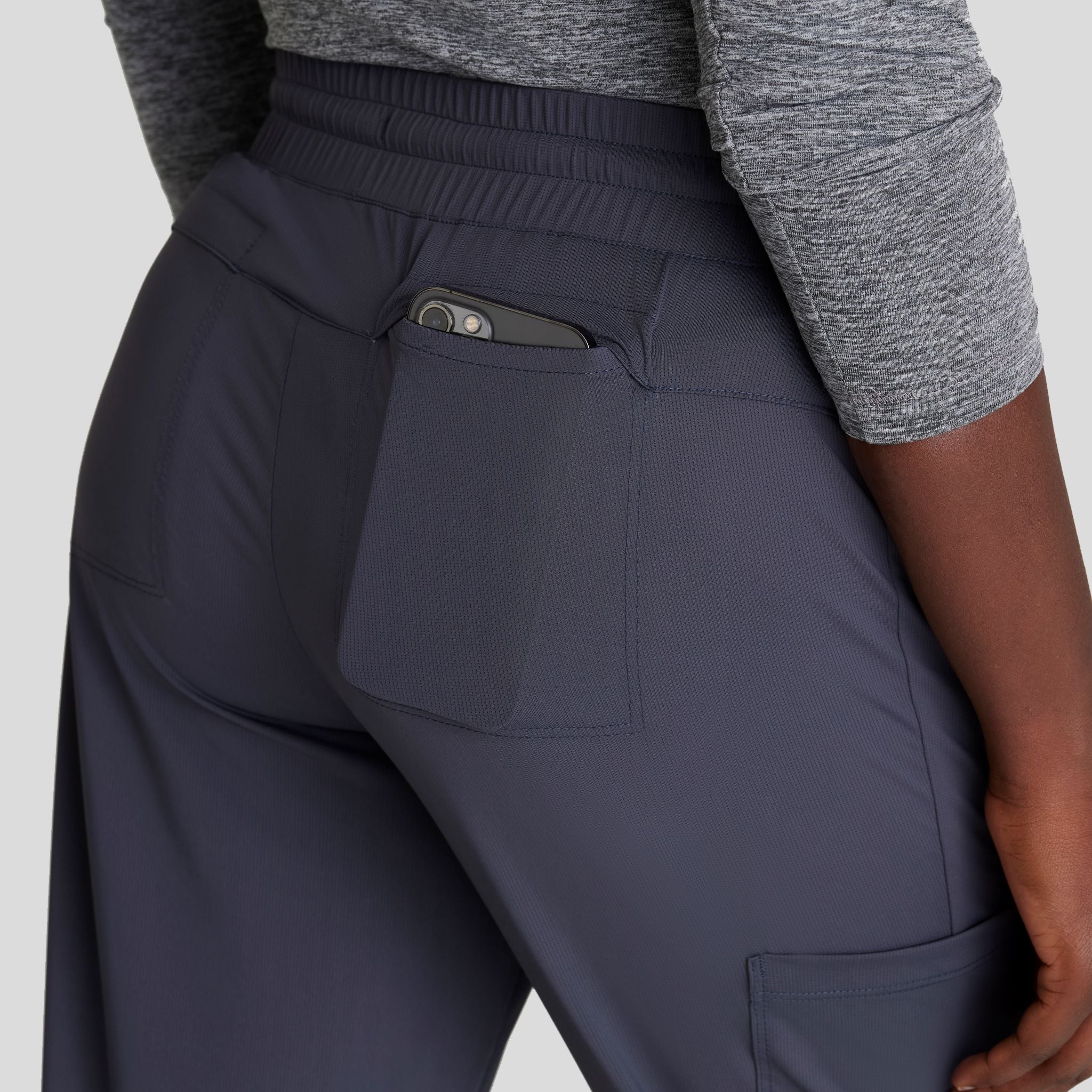 Pace 5-Pocket Ribbed Cuff Jogger | Pewter