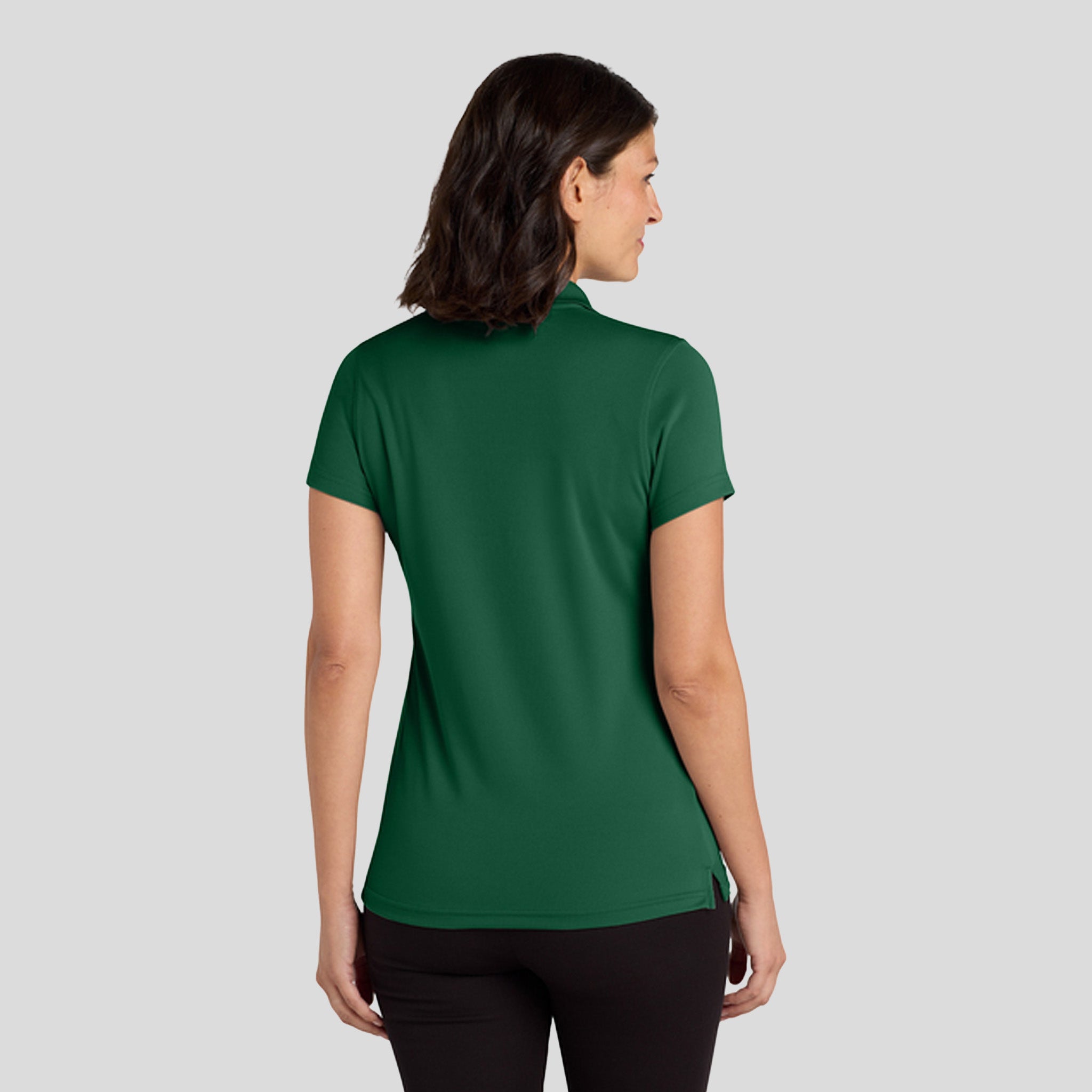Women's Dry Zoneยฎ UV Micro-Mesh Polo | Deep Forest Green