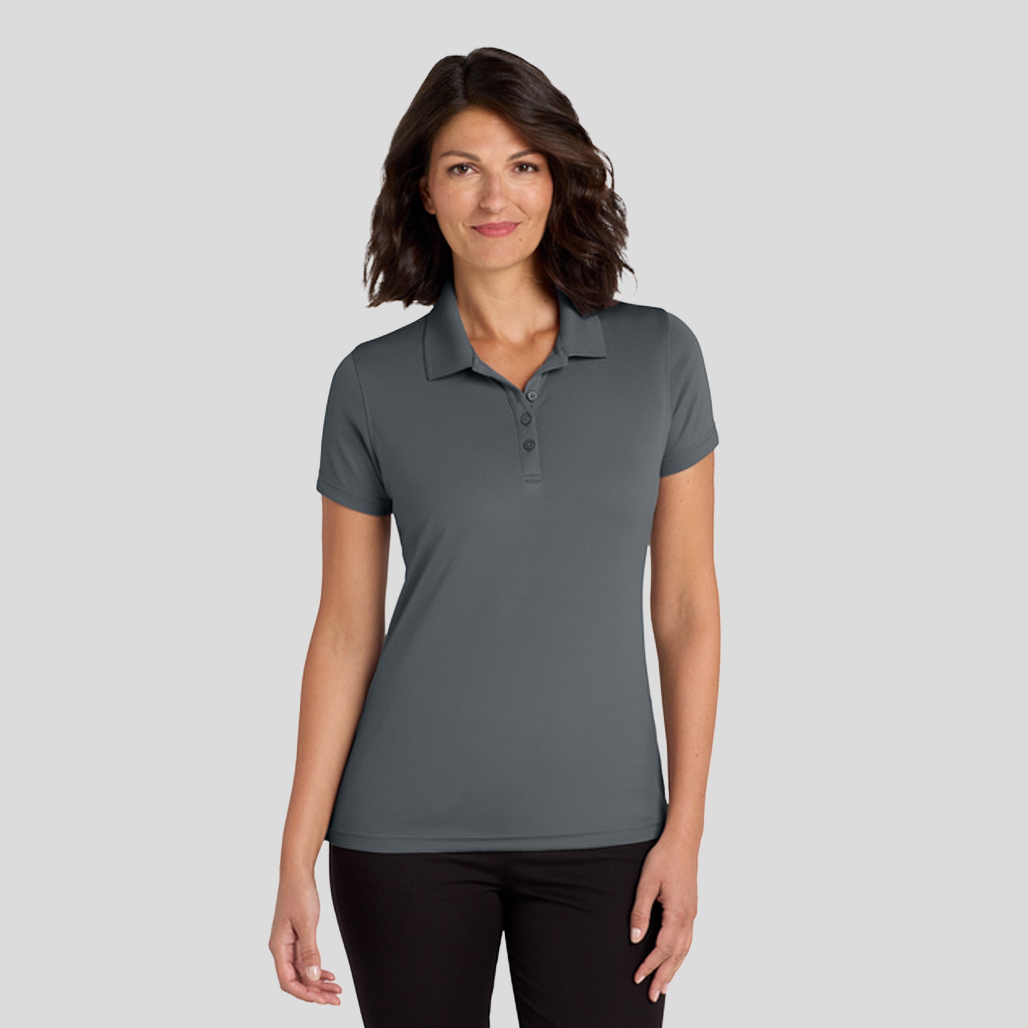 Women's Dry Zoneยฎ UV Micro-Mesh Polo | Graphite