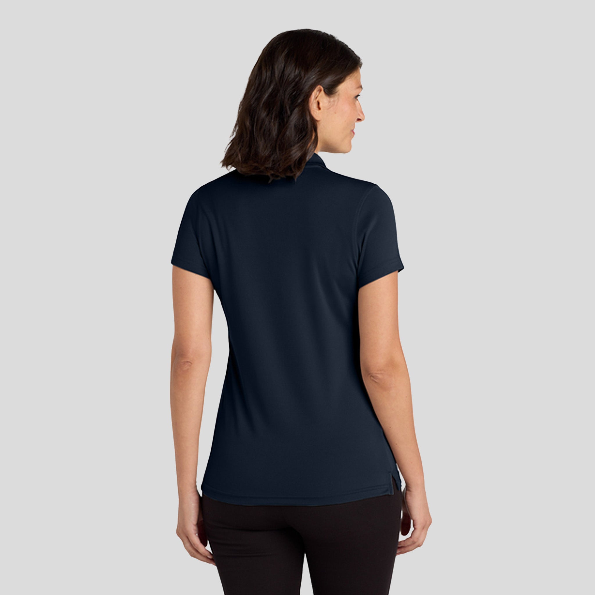 Women's Dry Zoneยฎ UV Micro-Mesh Polo | River Blue Navy
