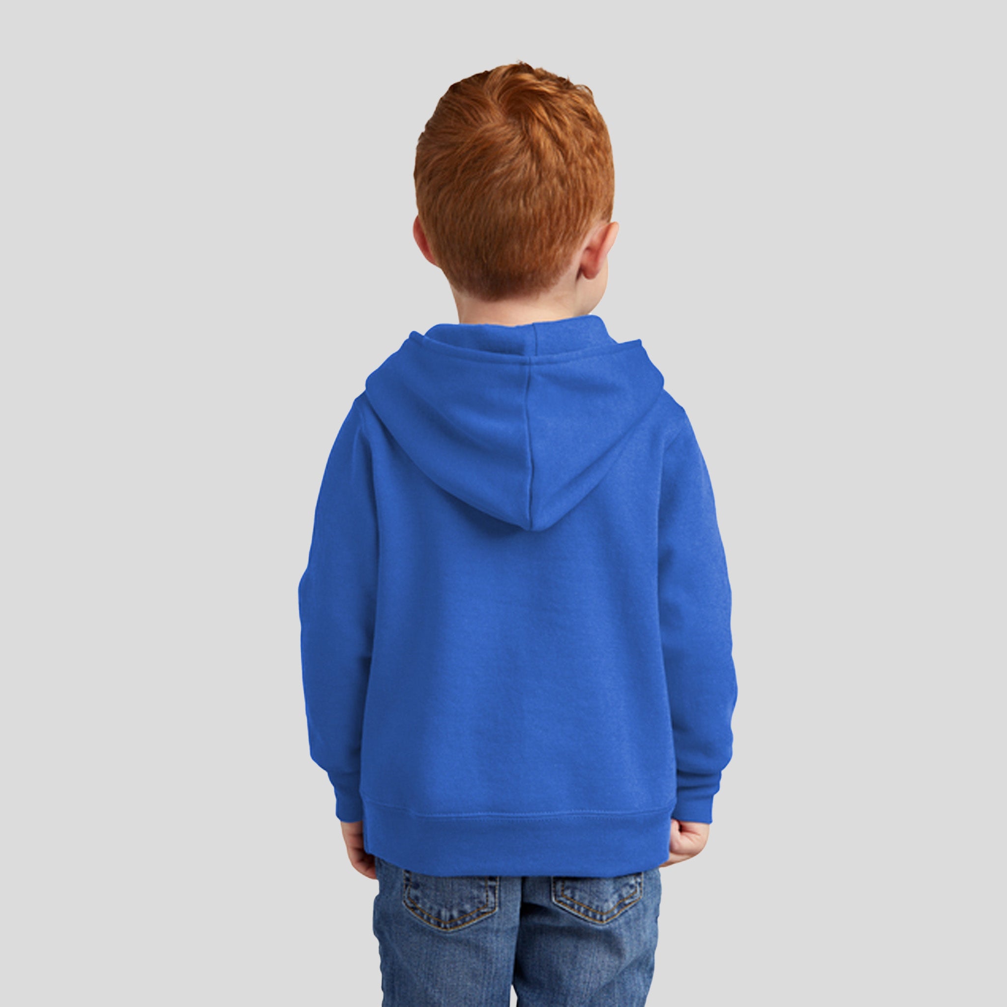 Toddler Core Fleece Pullover Hooded Sweatshirt | Royal