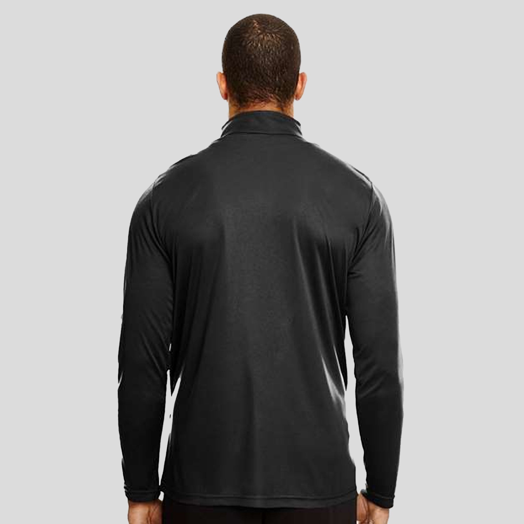 Men's Zone Performance Quarter-Zip Pullover | Black