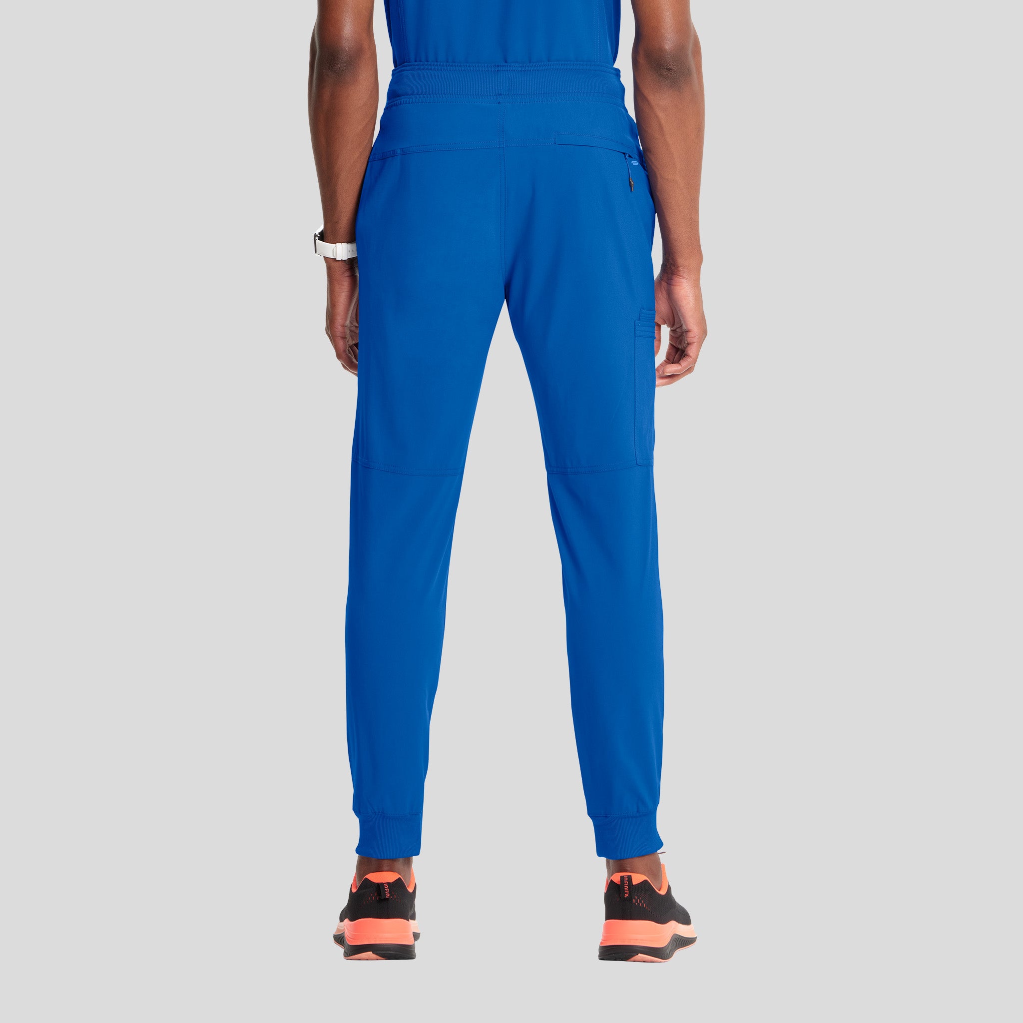 Infinity Men's Drawstring Jogger Scrub Pant | Royal
