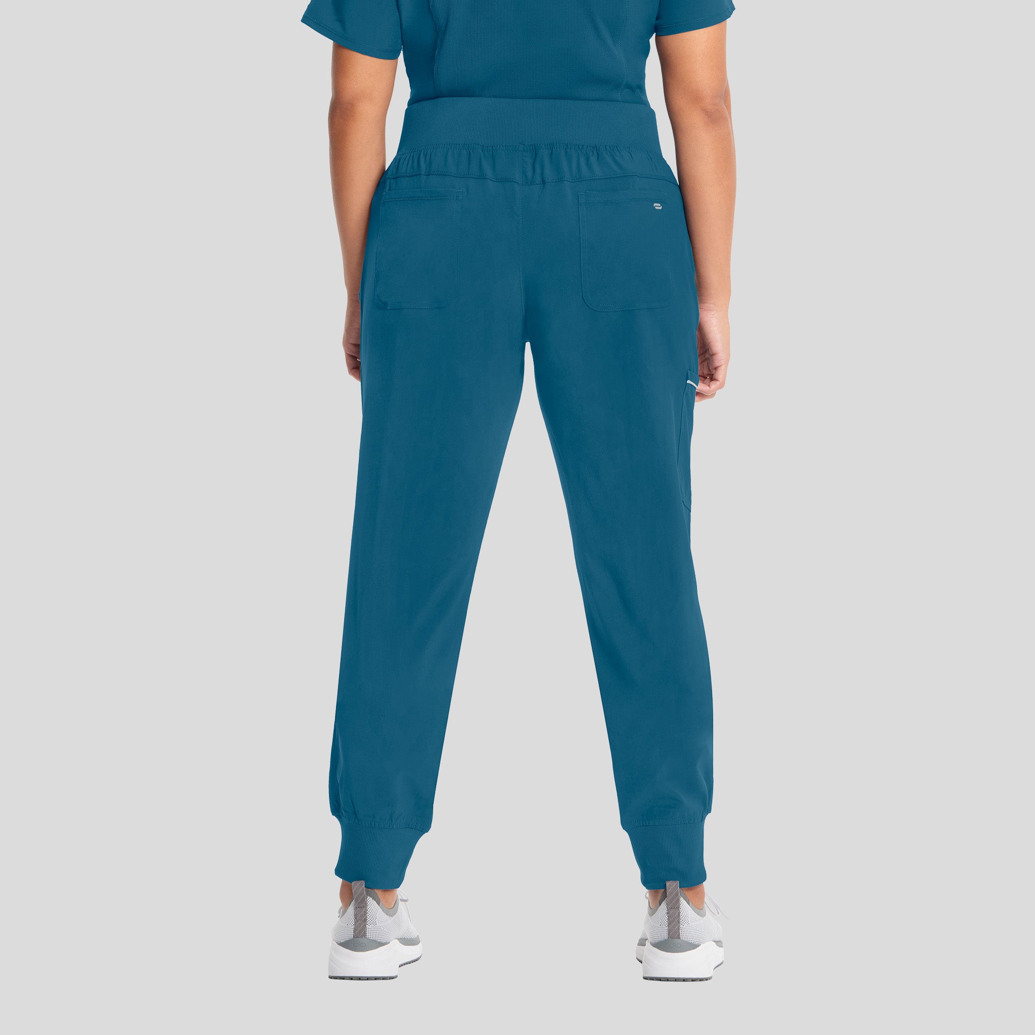 Infinity Elastic Waistband Jogger Scrub Pant | Caribbean