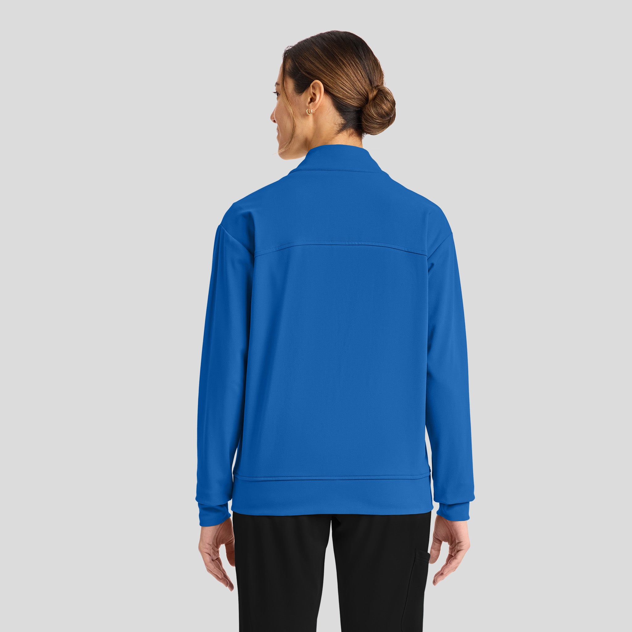 Achieve Warm-Up Scrub Jacket | Royal