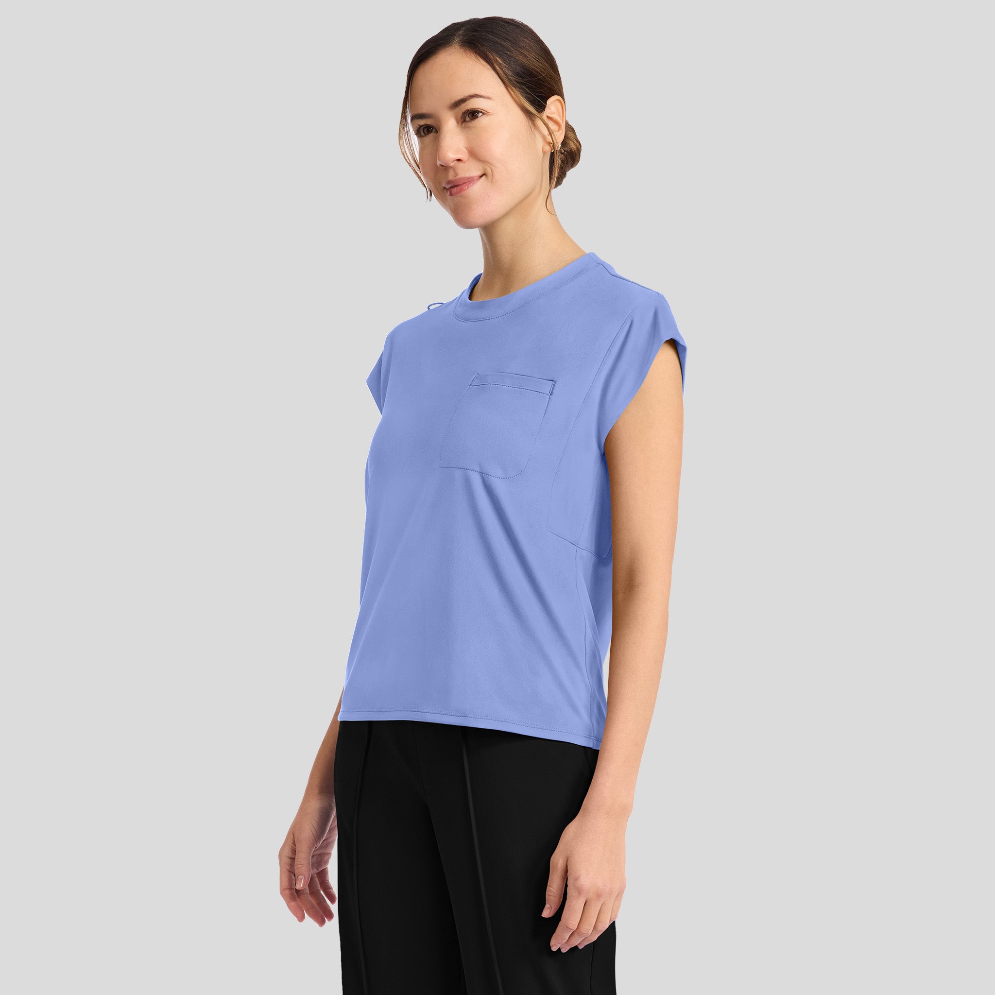 Achieve Crew Neck Scrub Top | Ciel