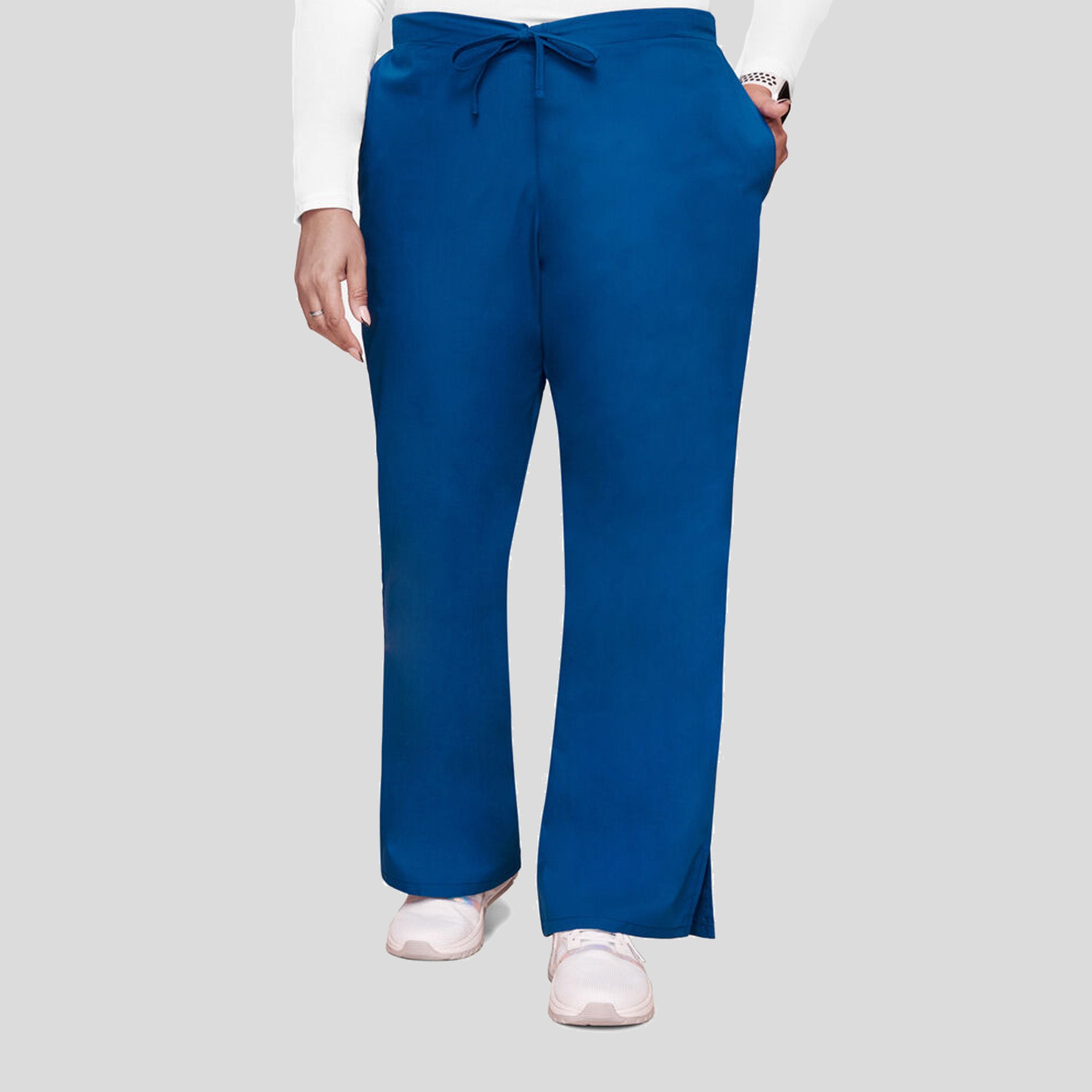 Natural Rise Flare Leg Drawstring Pant | Galaxy