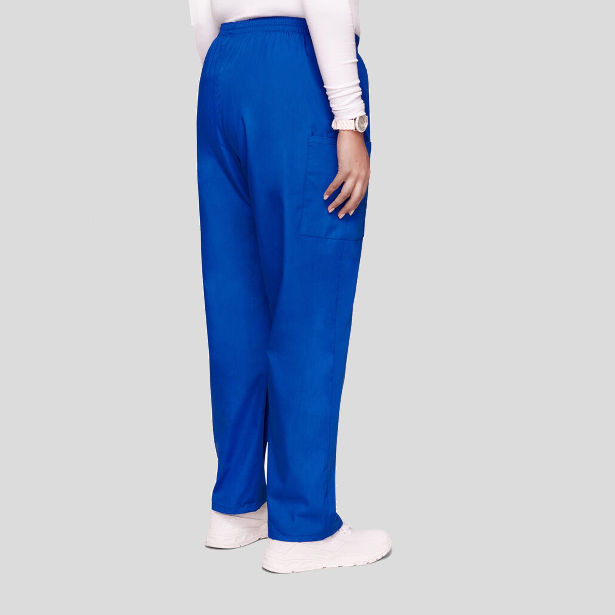 Elastic Waist Utility Scrub Pant | Royal