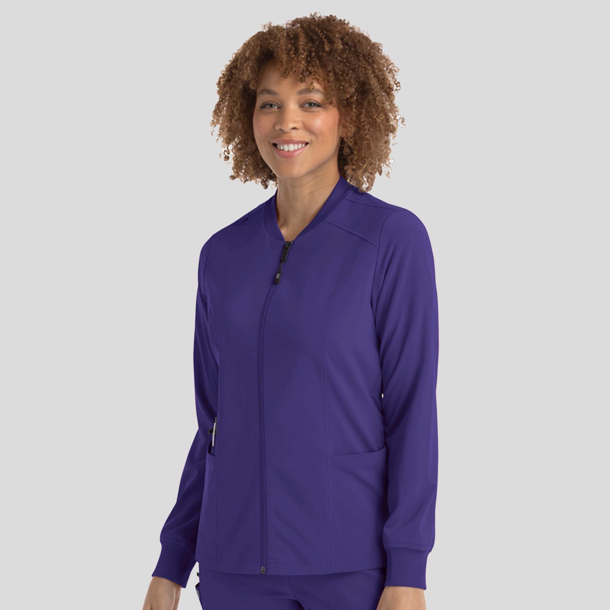 Women’s Zip Jacket | Grape