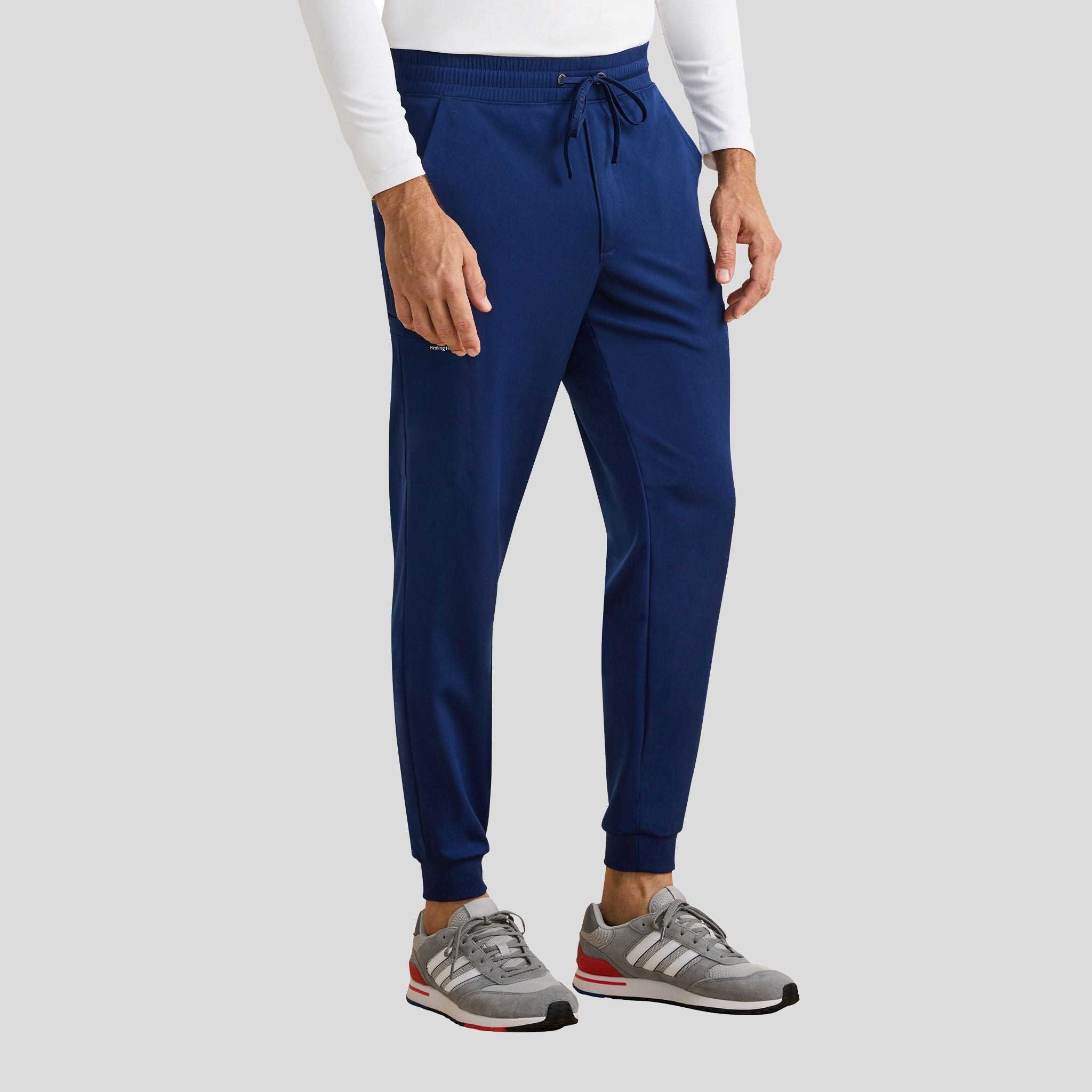 Men's Mid Rise Jogger Scrub Pant | Navy