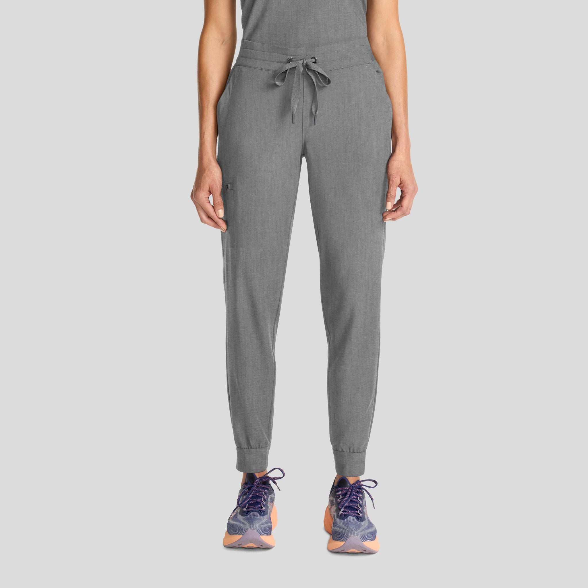 Women's Bekah Mid Rise Jogger | Heather Ash