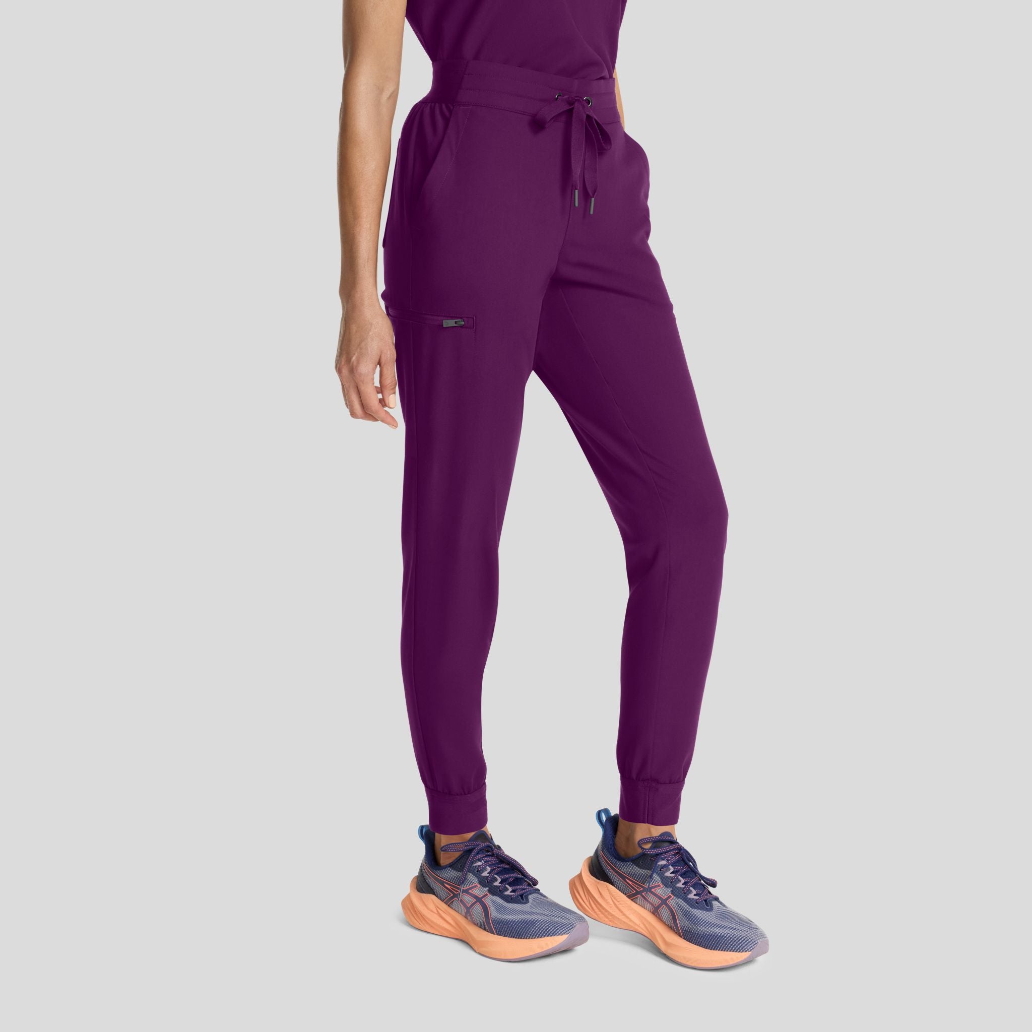 Women's Bekah Mid Rise Jogger | Wine