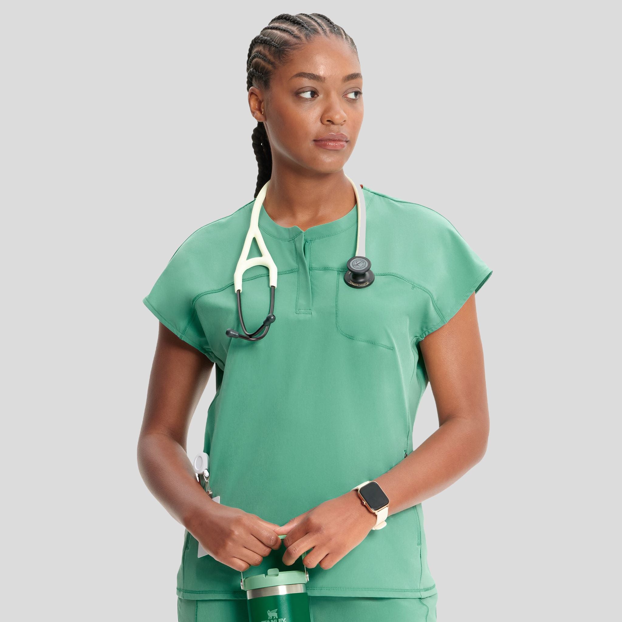 Henley Top | Mint Cloud