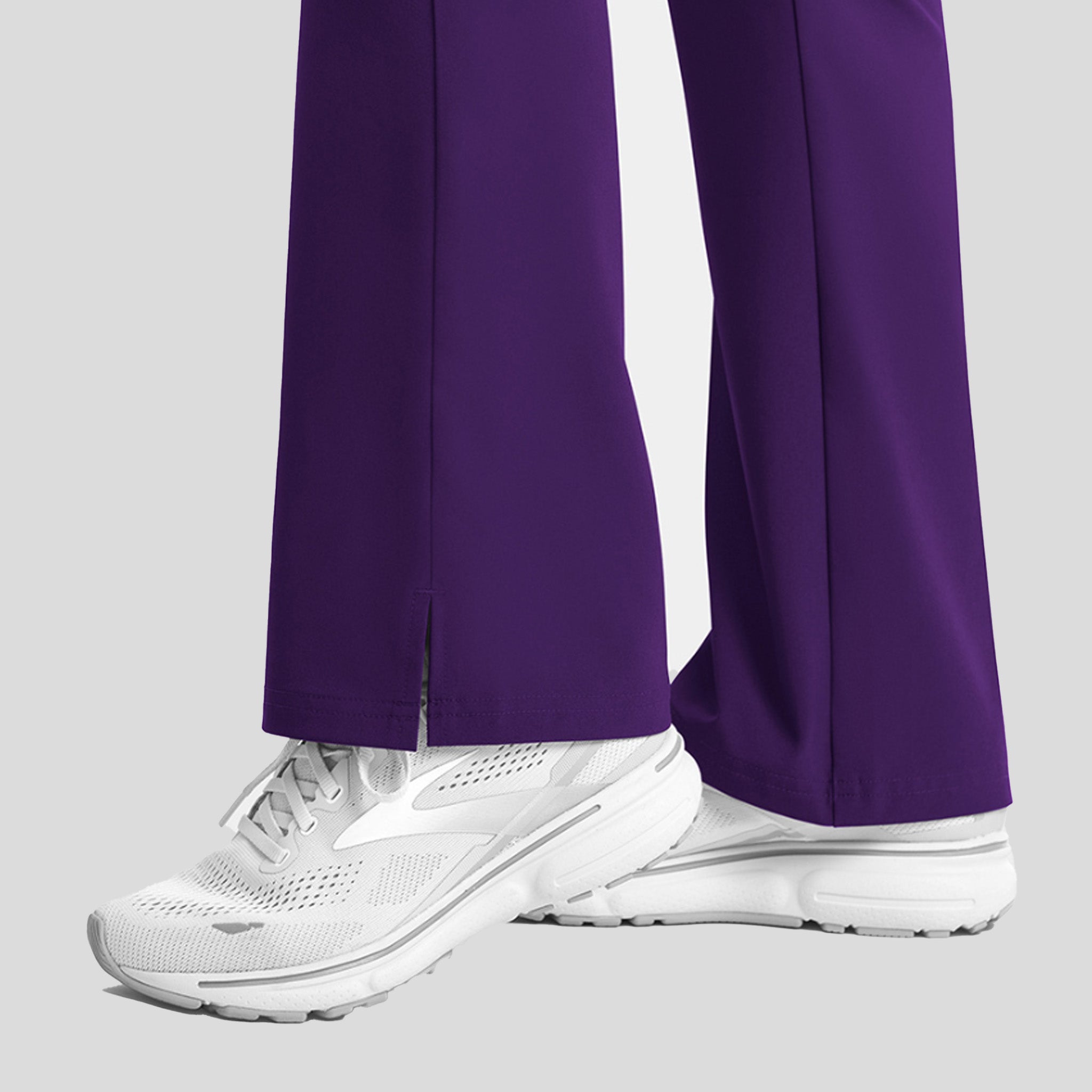 Women’s Yoga Waistband Flare Pant | Eggplant