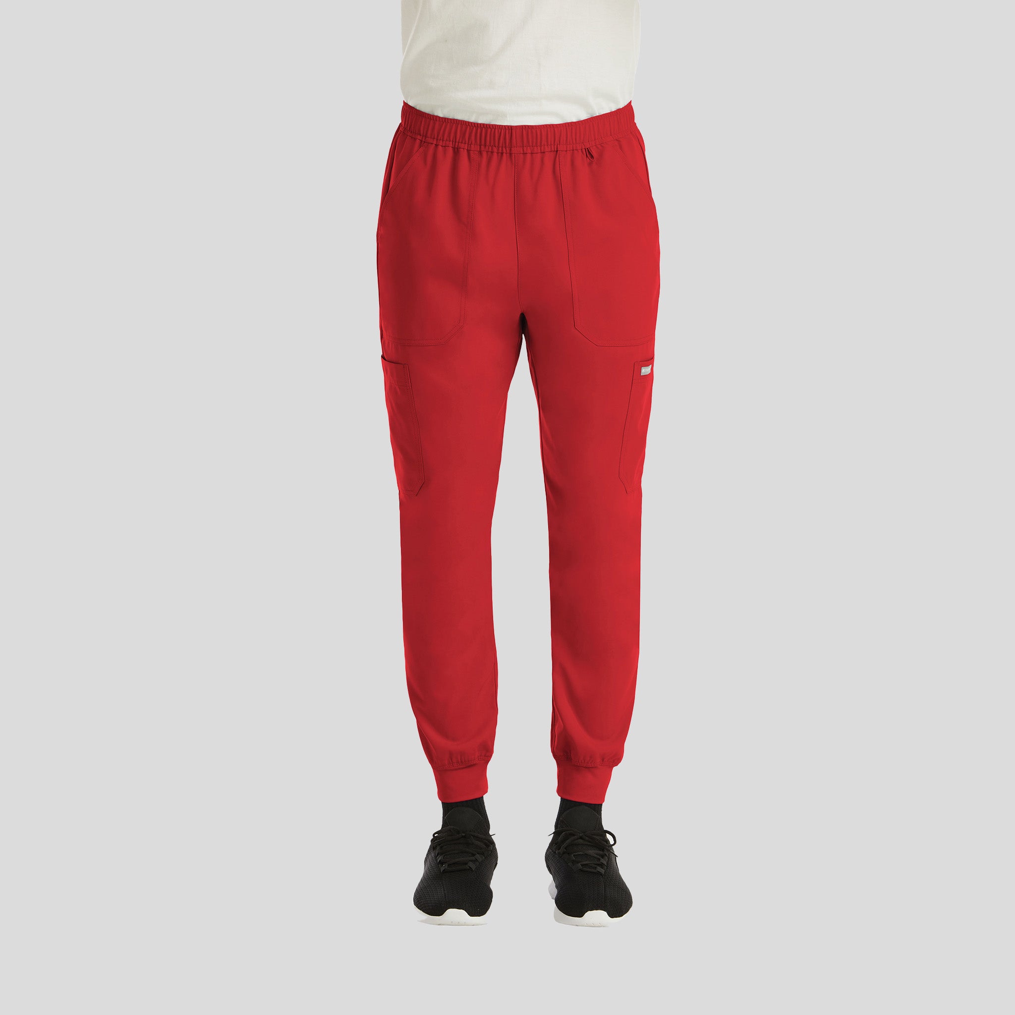 Men’s Full Elastic Jogger | Red