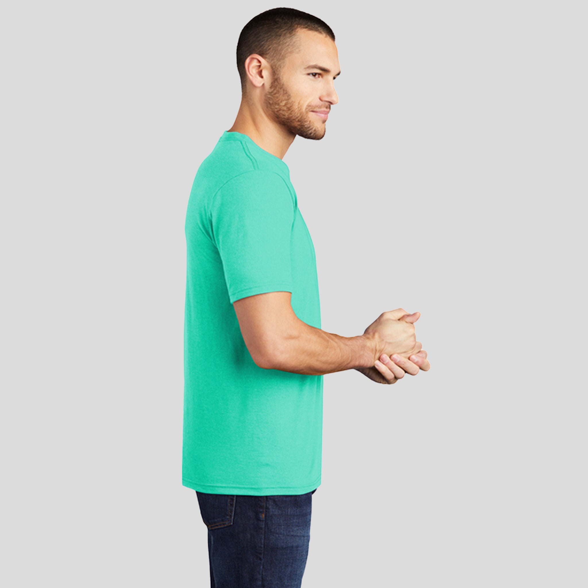 Perfect Tri® Tee | Aqua Heather
