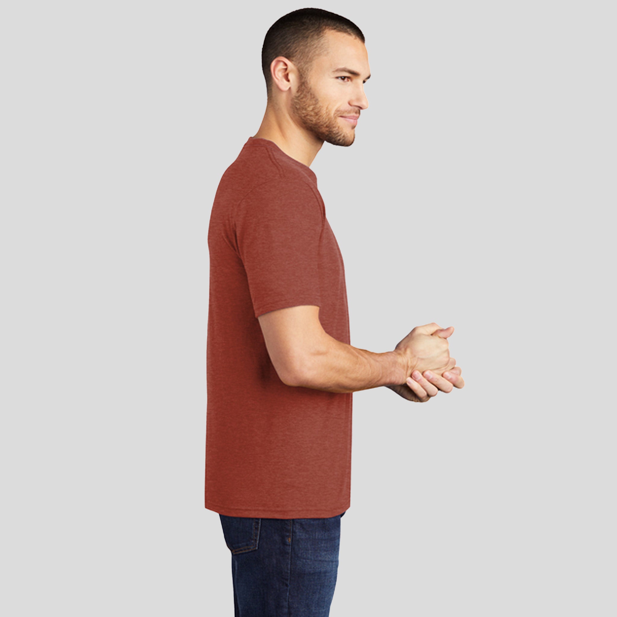 Perfect Tri® Tee | Heathered Russet