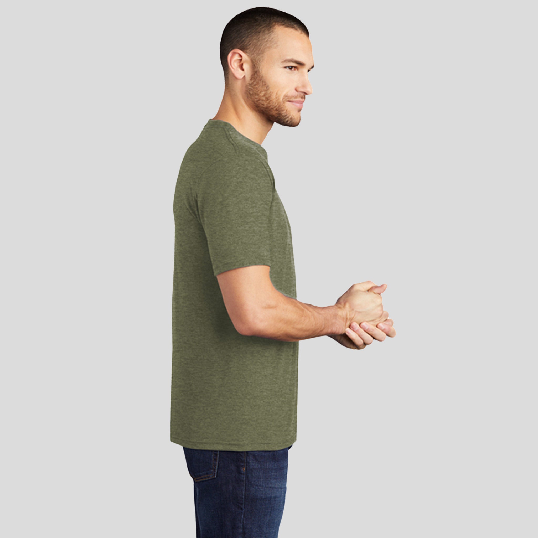 Perfect Tri® Tee | Military Green Frost