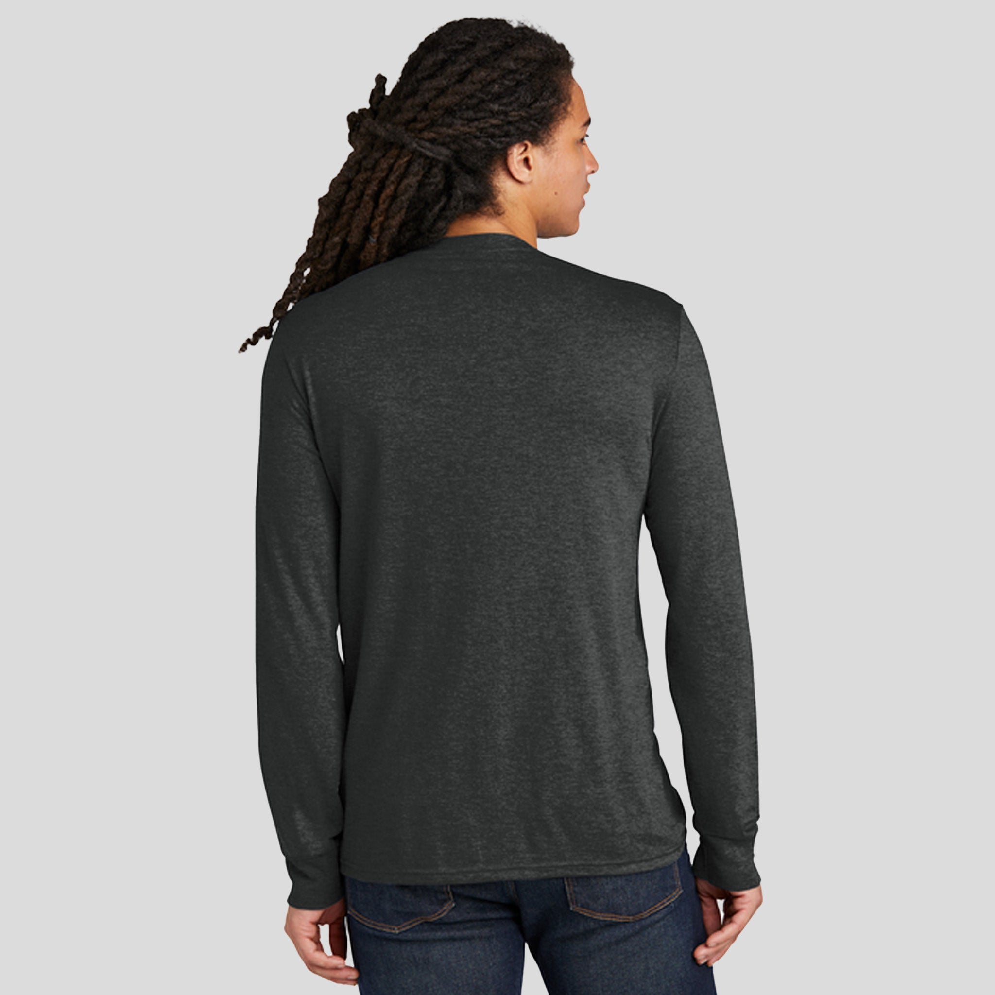 Perfect Tri® Long Sleeve Tee | Black Frost