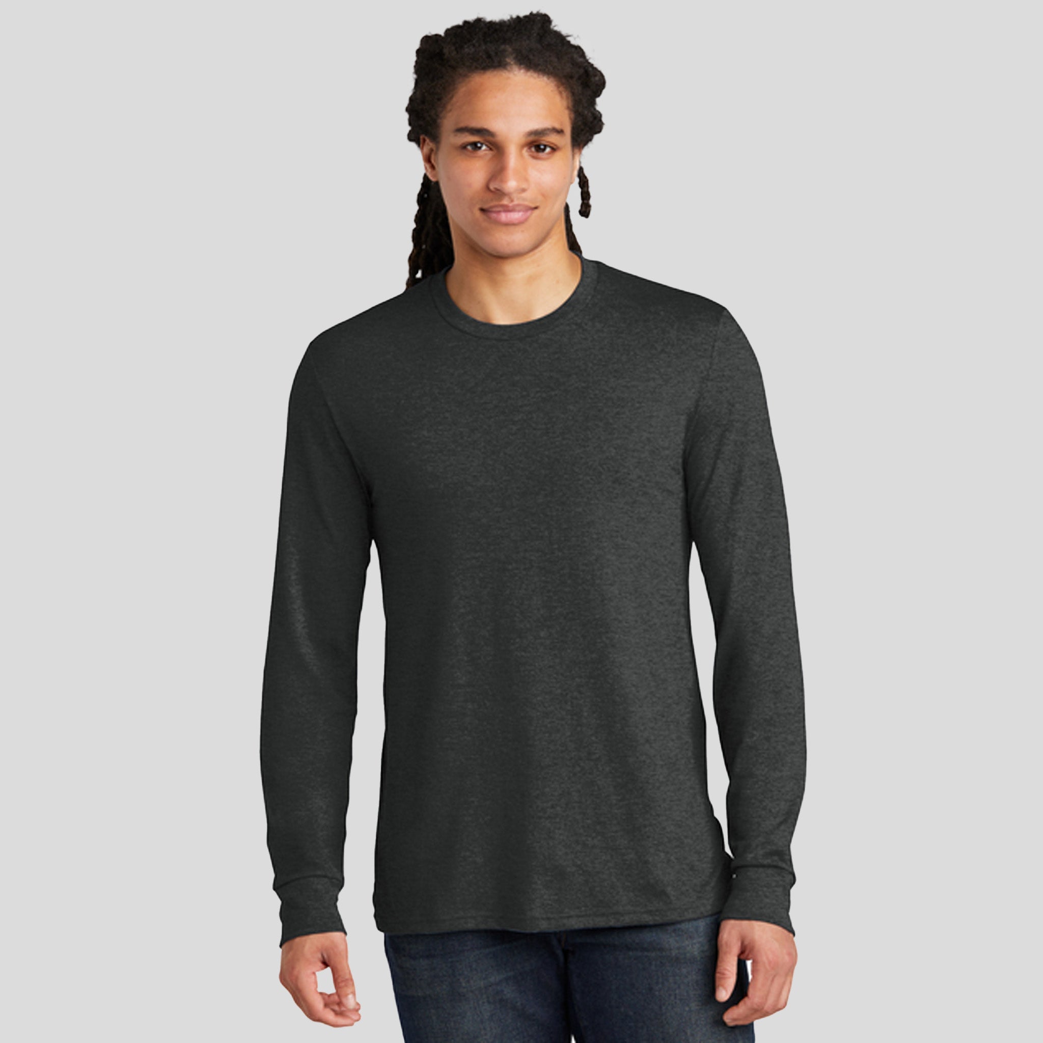 Perfect Tri® Long Sleeve Tee | Black Frost