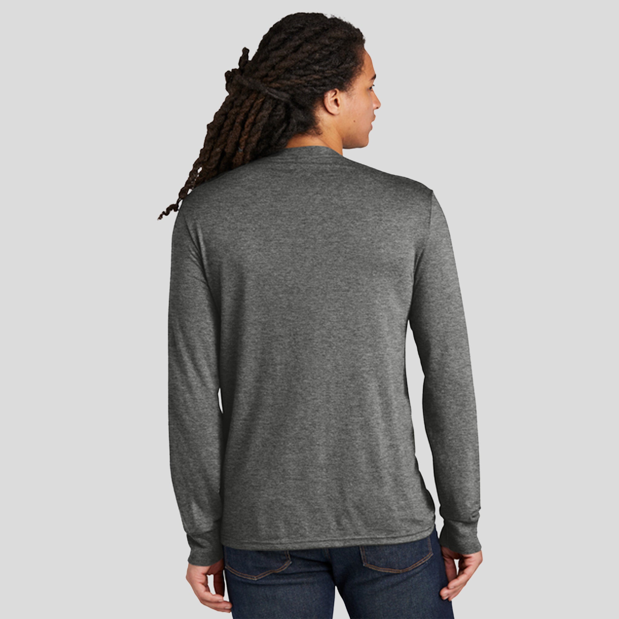 Perfect Tri® Long Sleeve Tee | Grey Frost