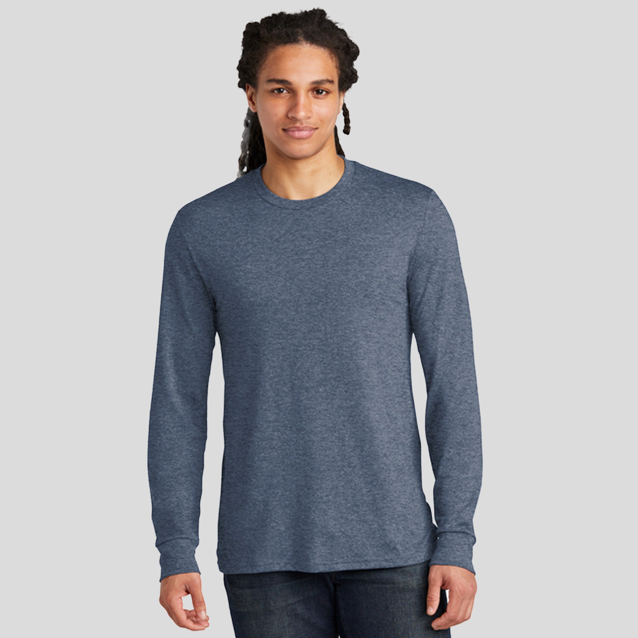 Perfect Tri® Long Sleeve Tee | Navy Frost