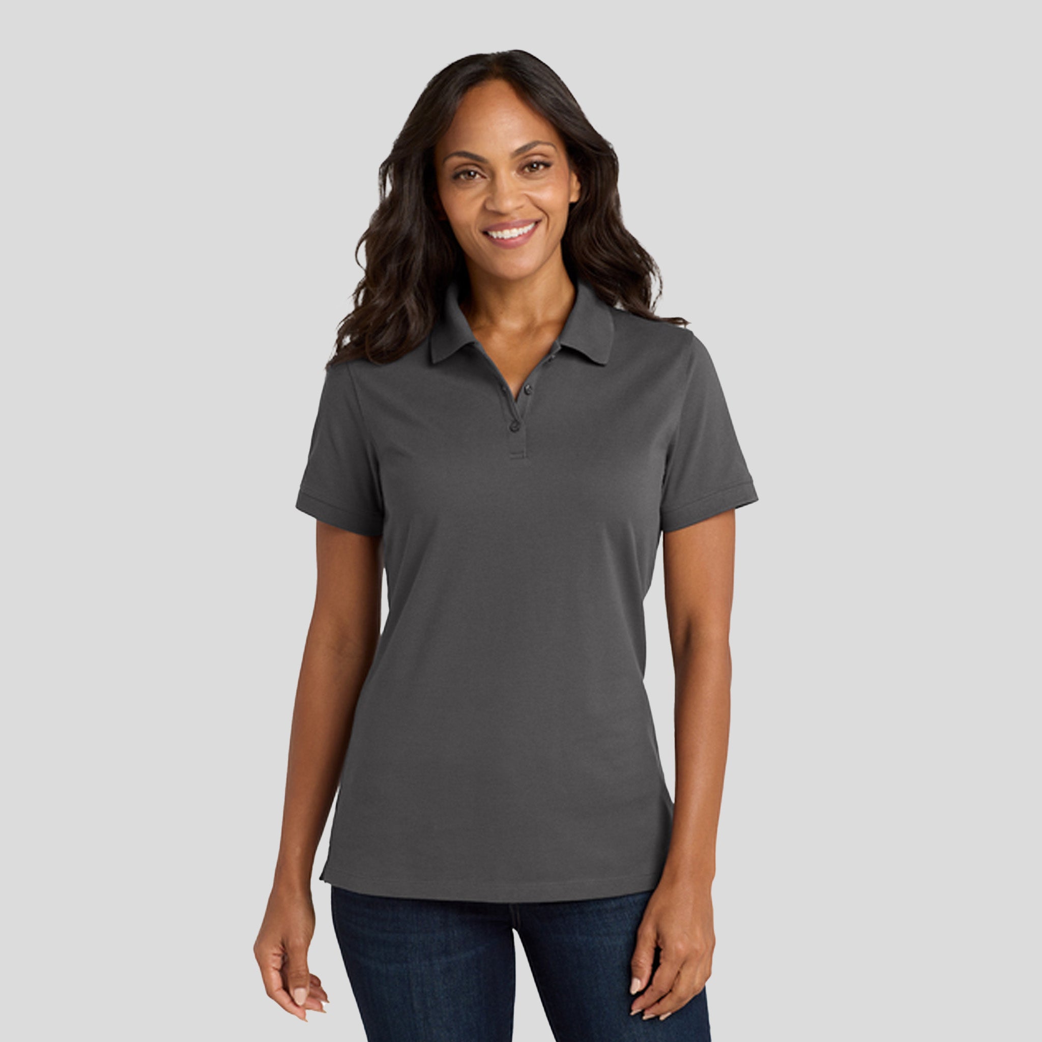 Women's EZCotton® Polo | Sterling Grey