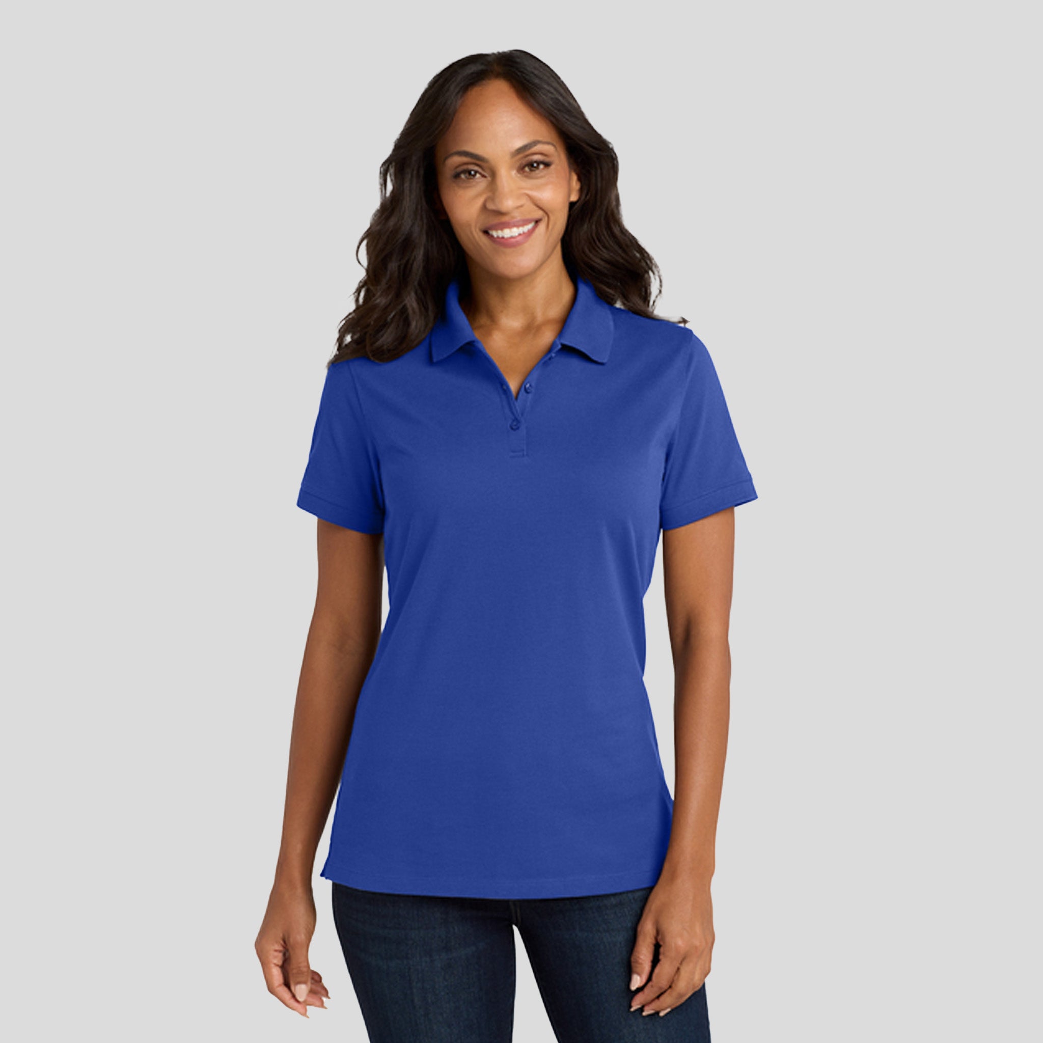Women's EZCotton® Polo | True Royal