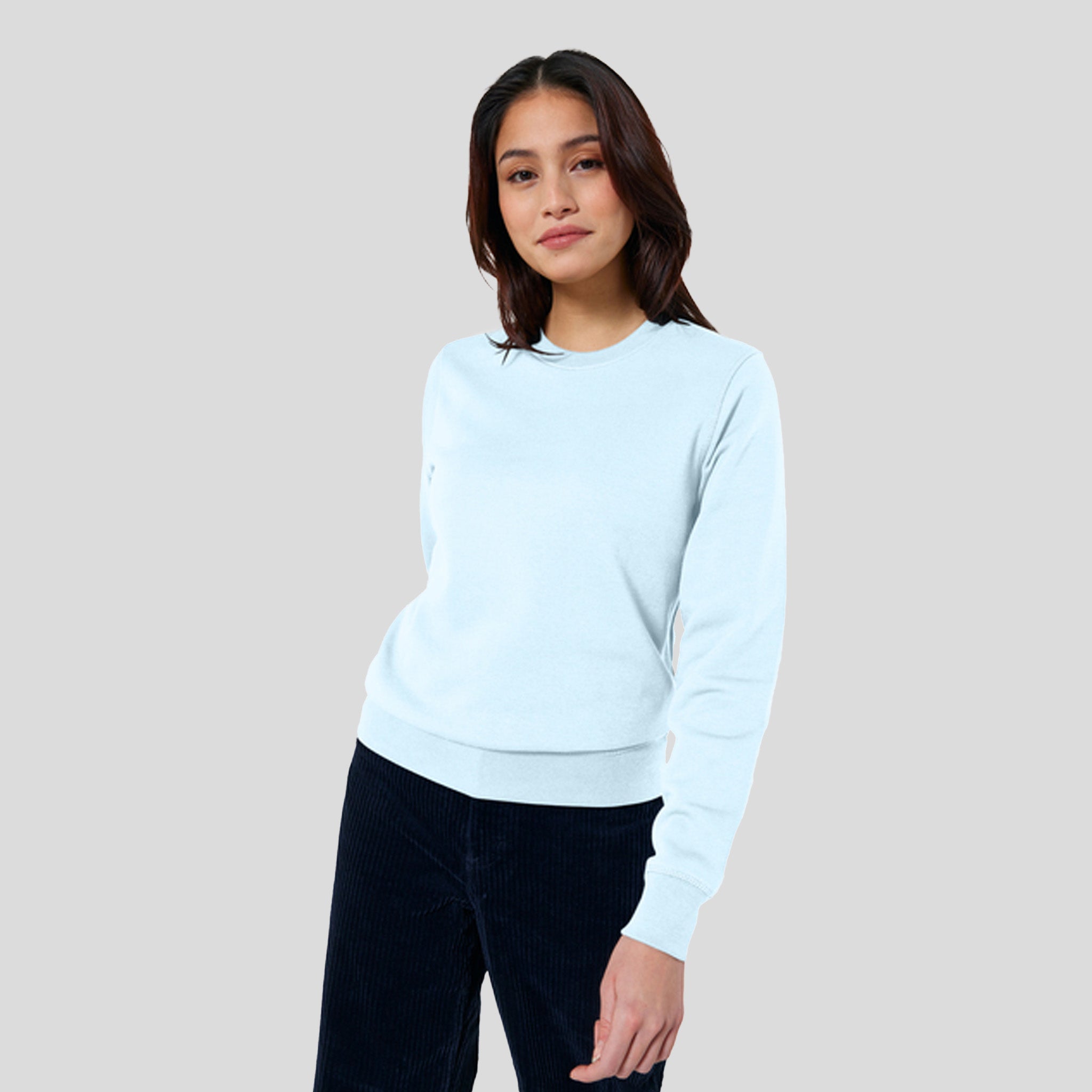 Unisex Roller Crewneck Sweatshirt | Blue Ice