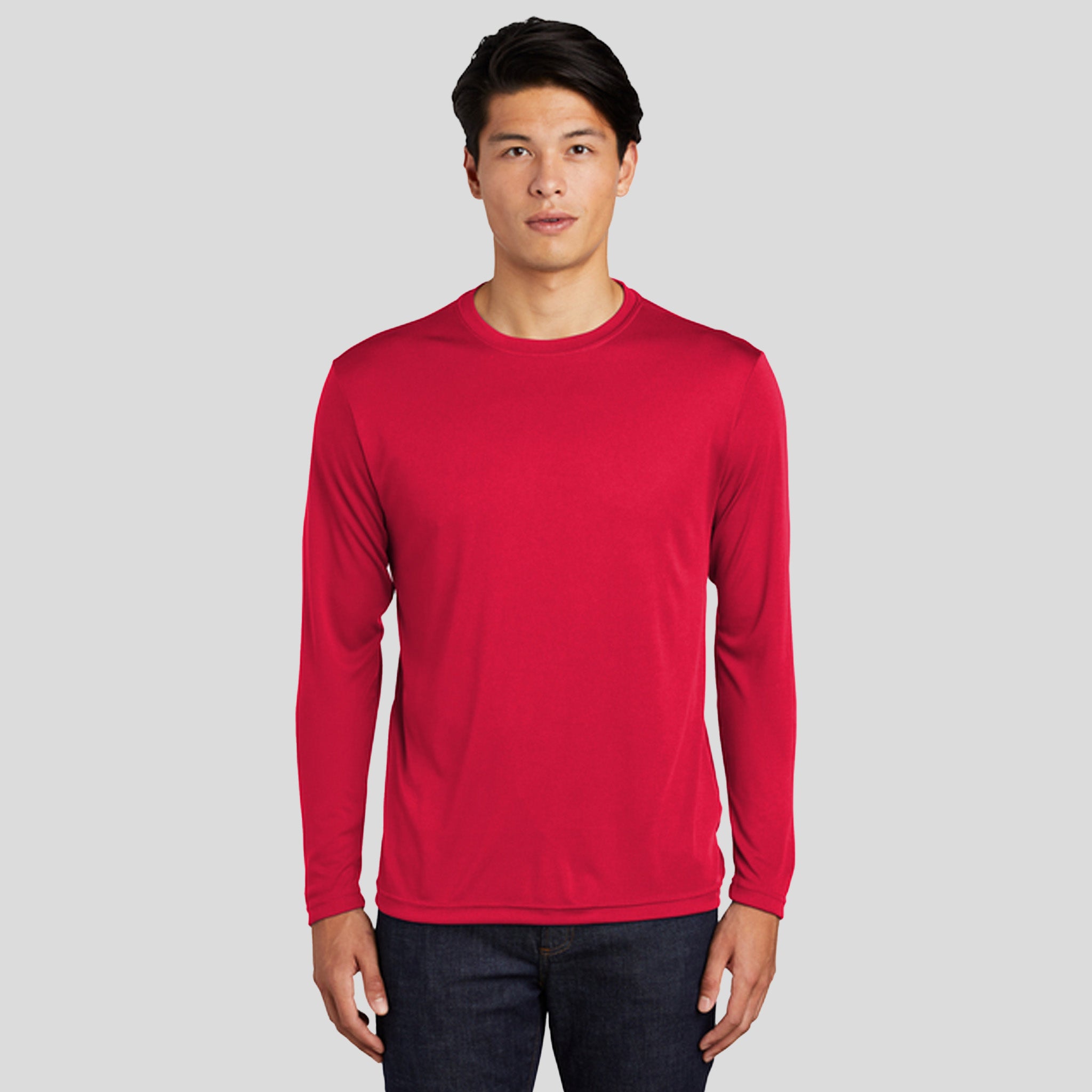 Tall Long Sleeve PosiCharge® Competitor™ Tee | True Red