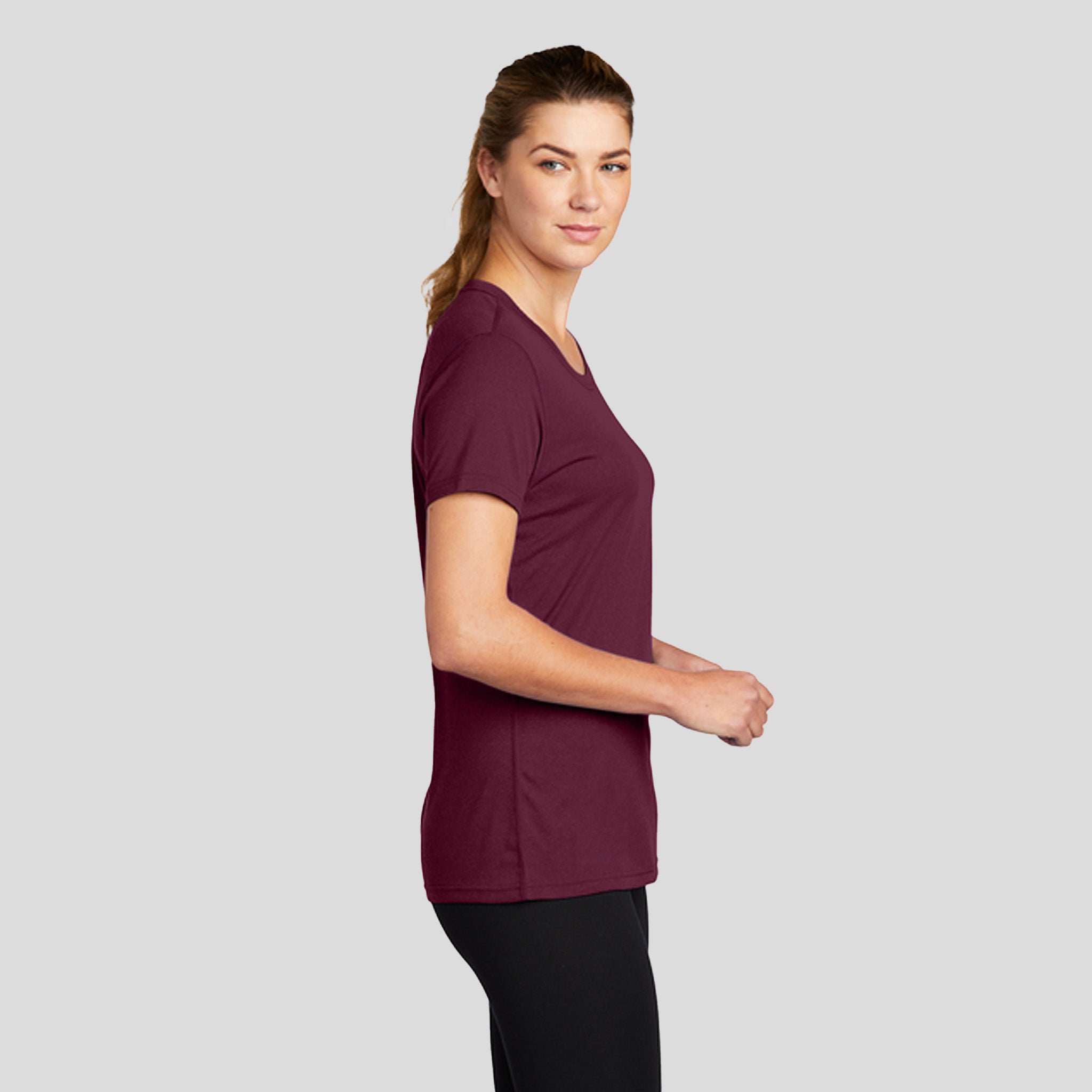 Women's Team rLegend Tee | Deep Maroon