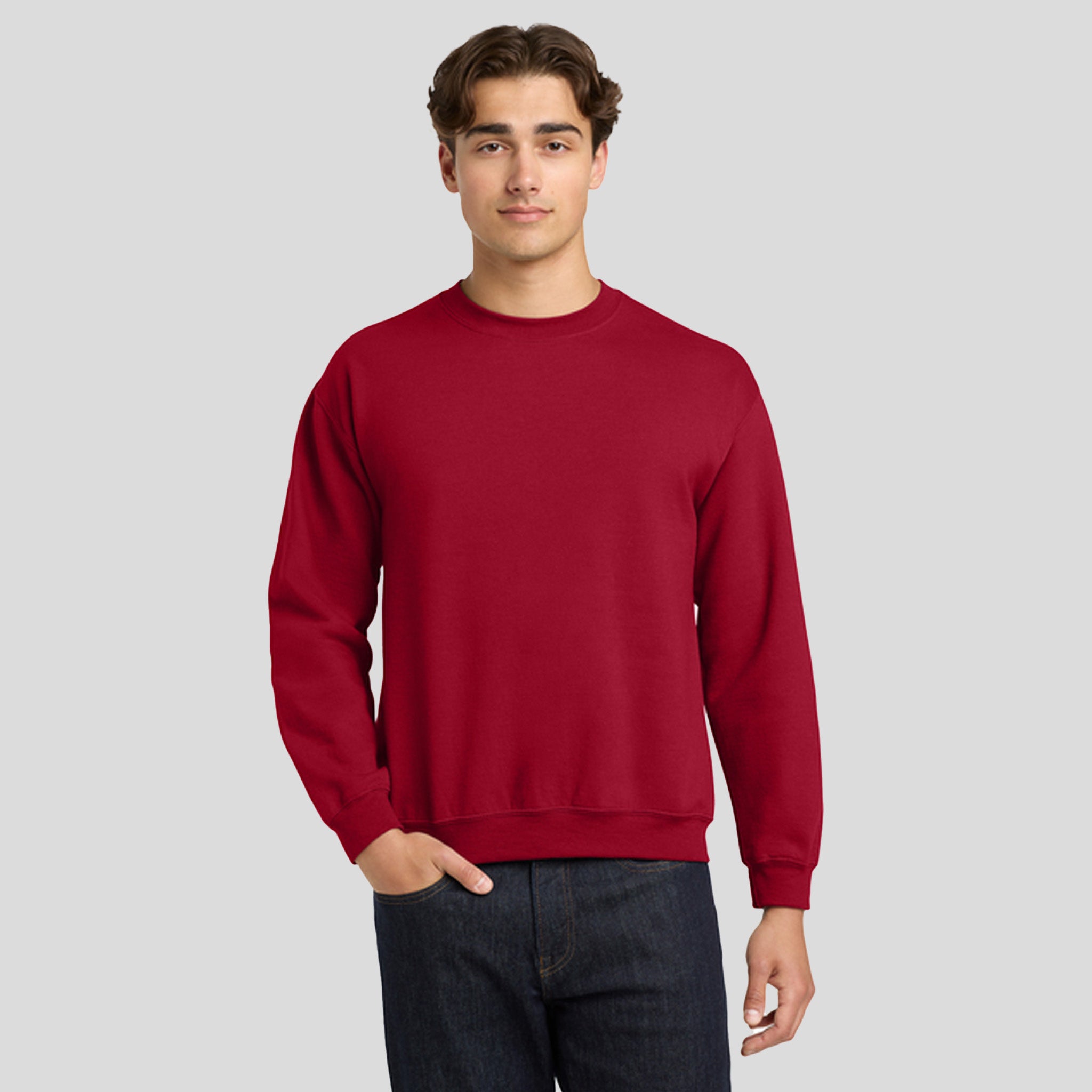Heavy Blend™ Crewneck Sweatshirt | Cardinal Red