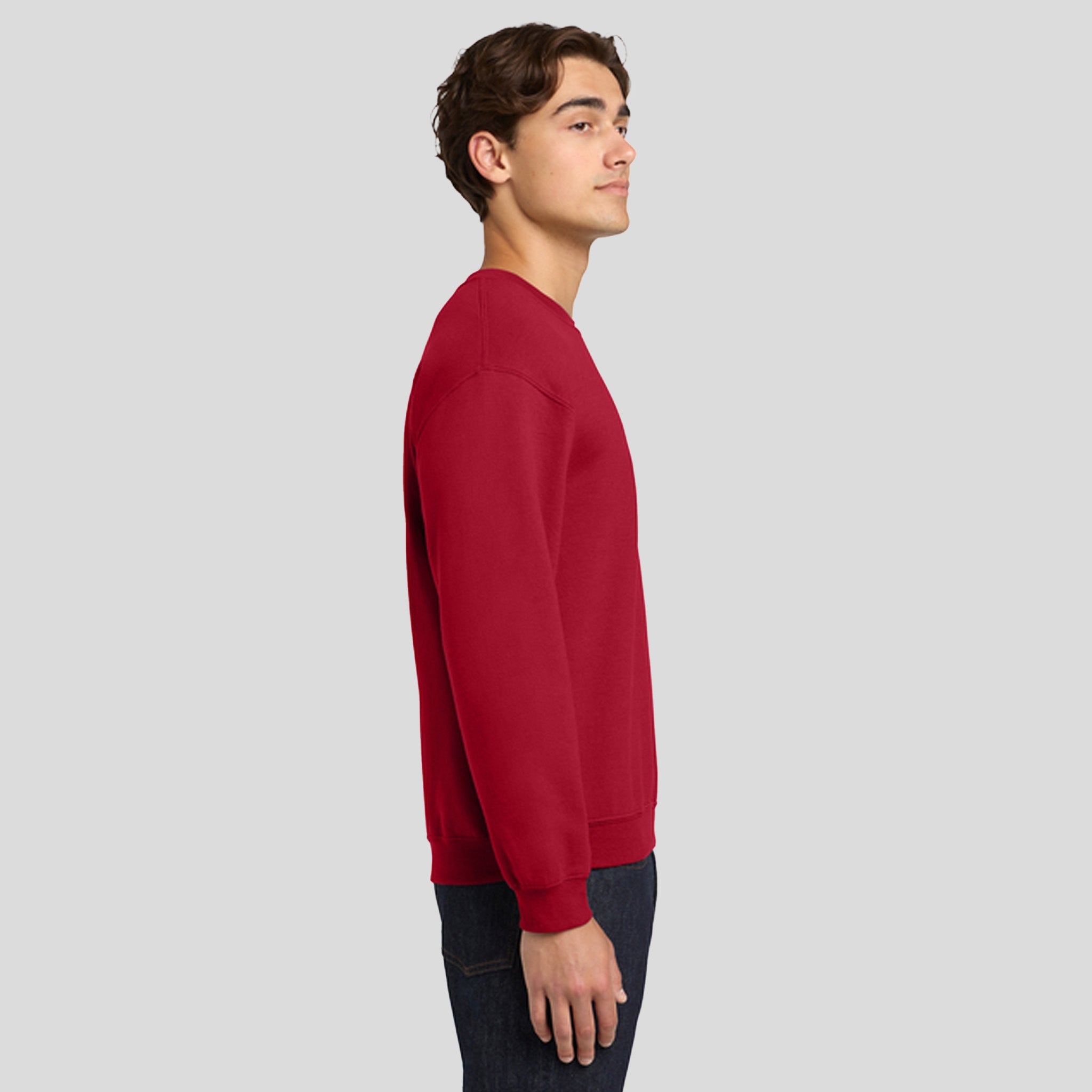Heavy Blend™ Crewneck Sweatshirt | Cherry Red
