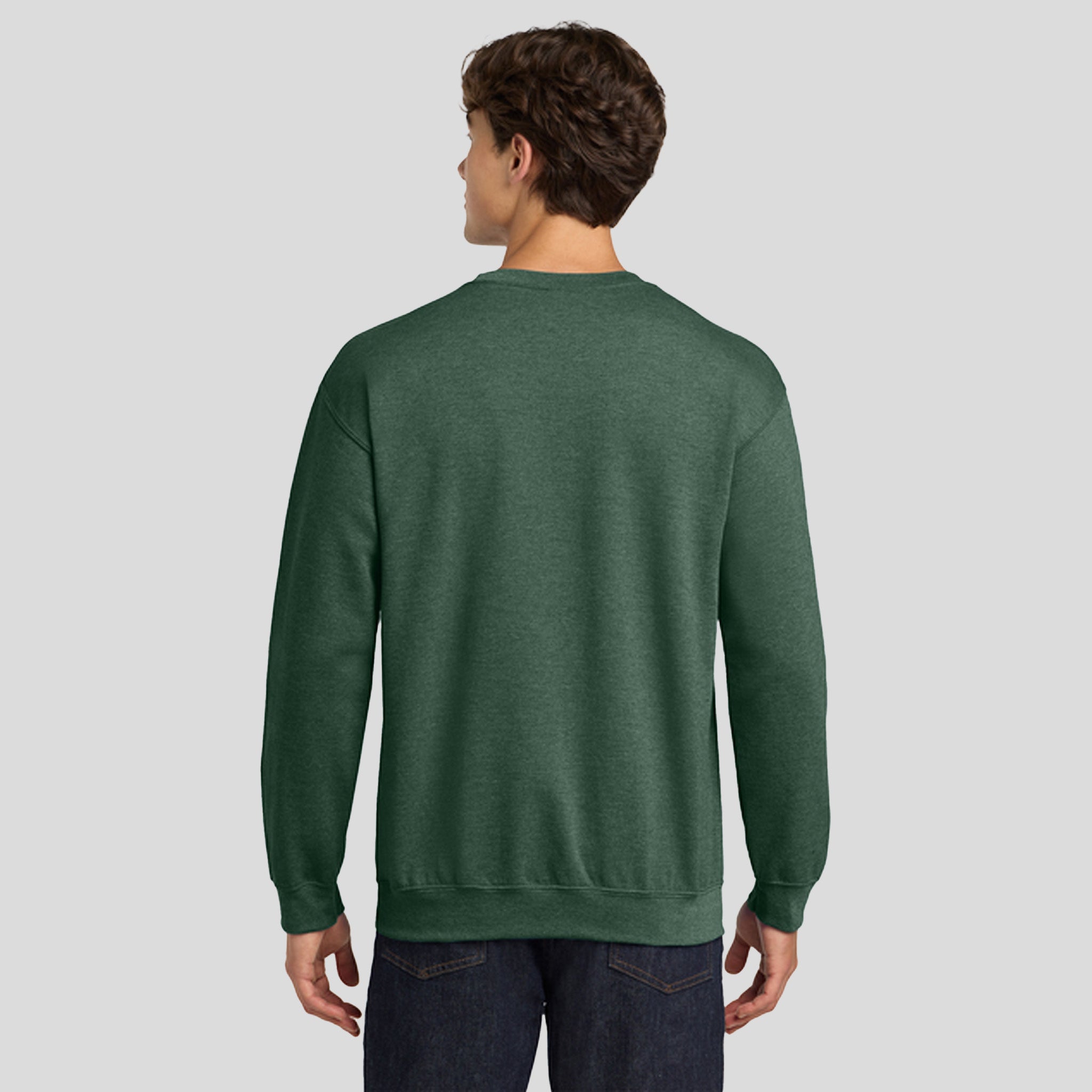 Heavy Blend™ Crewneck Sweatshirt | Heather Dark Green