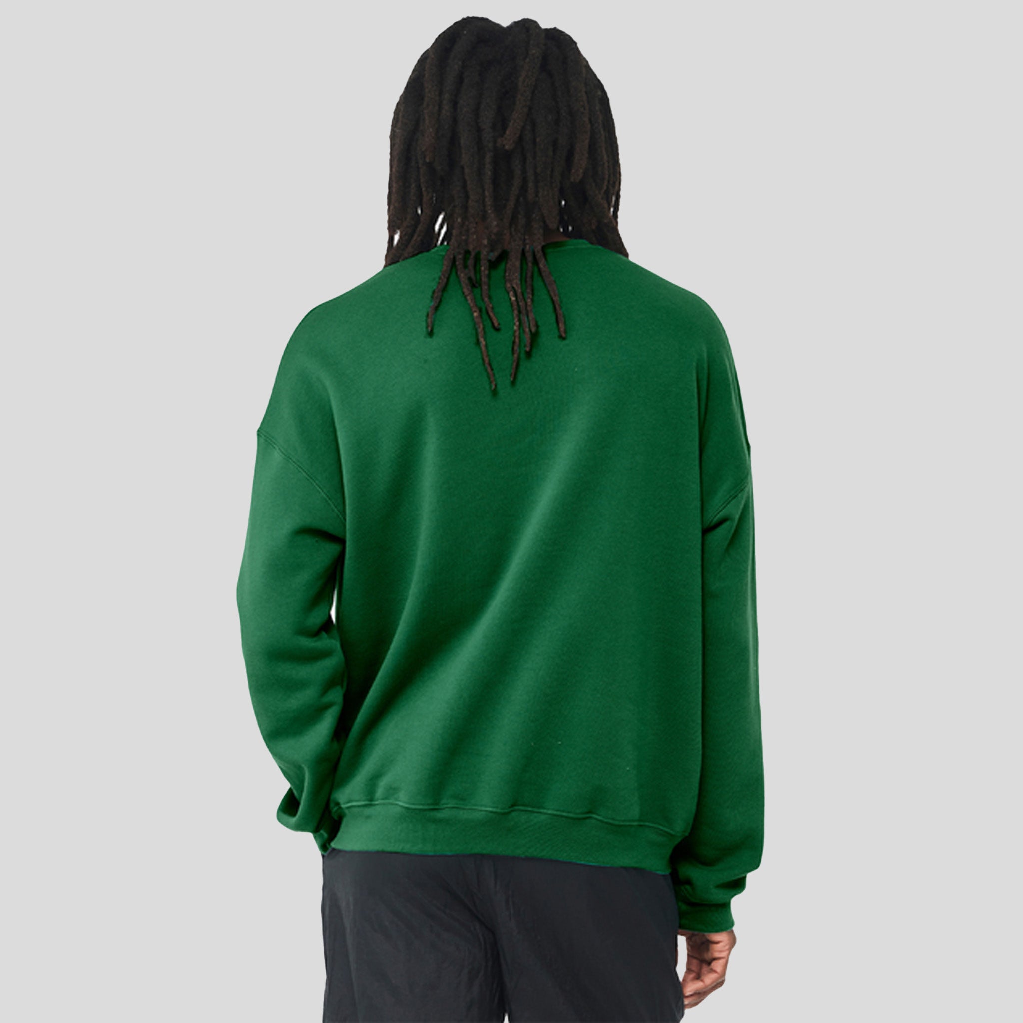 Unisex Sponge Fleece Drop Shoulder Sweatshirt | Kelly