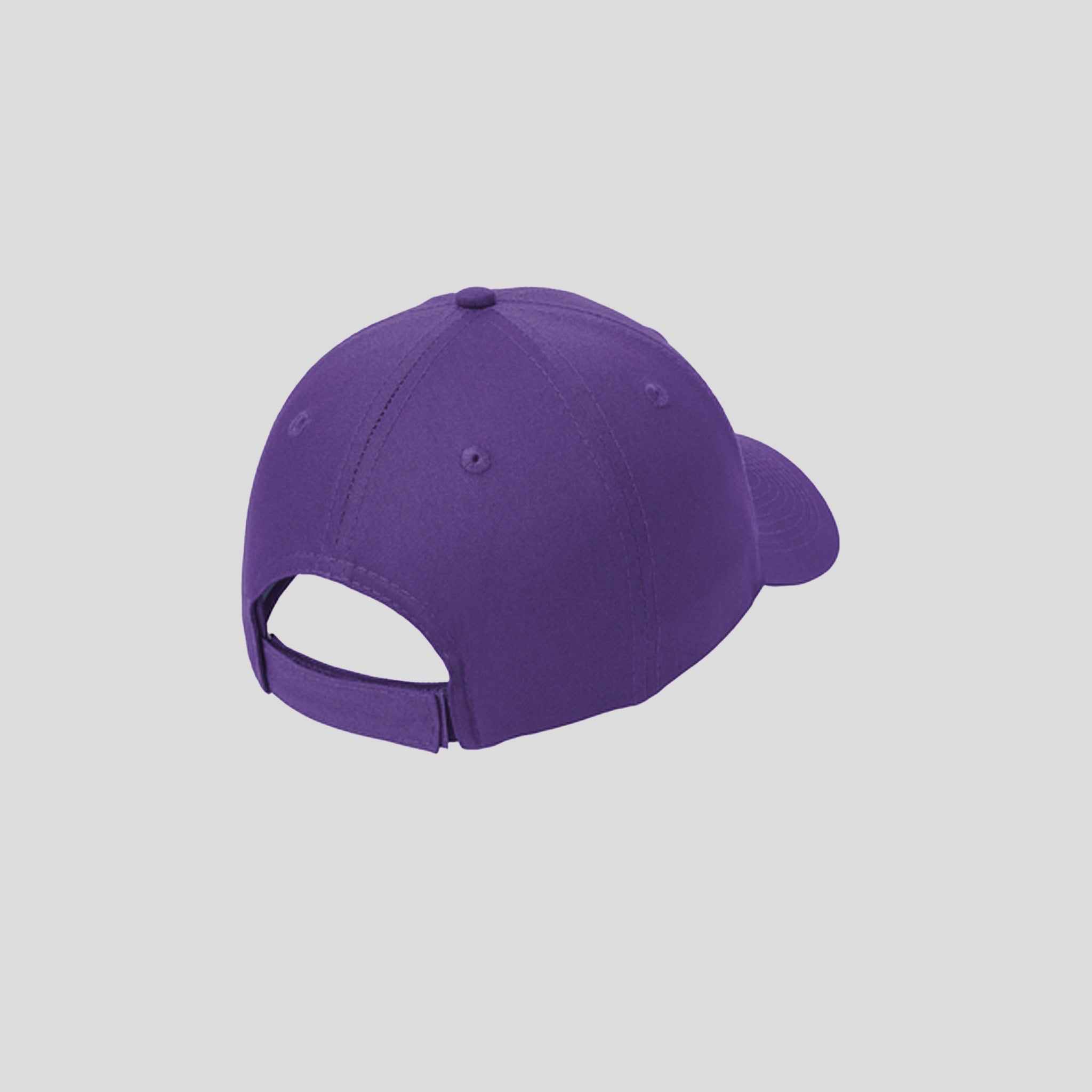 Six-Panel Twill Cap | Purple