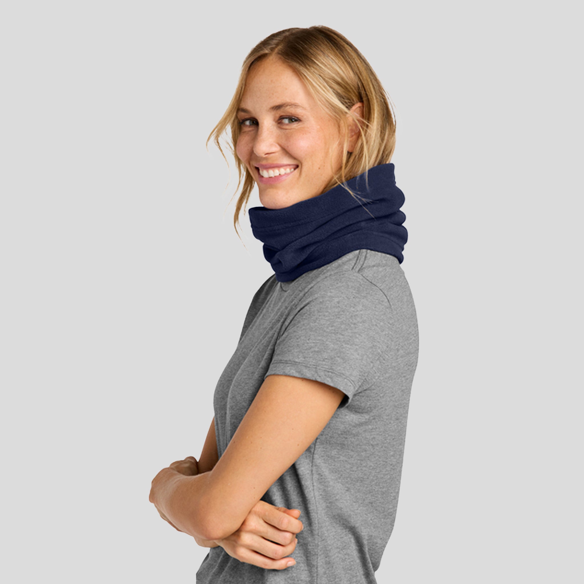 Fleece Neck Gaiter | Navy