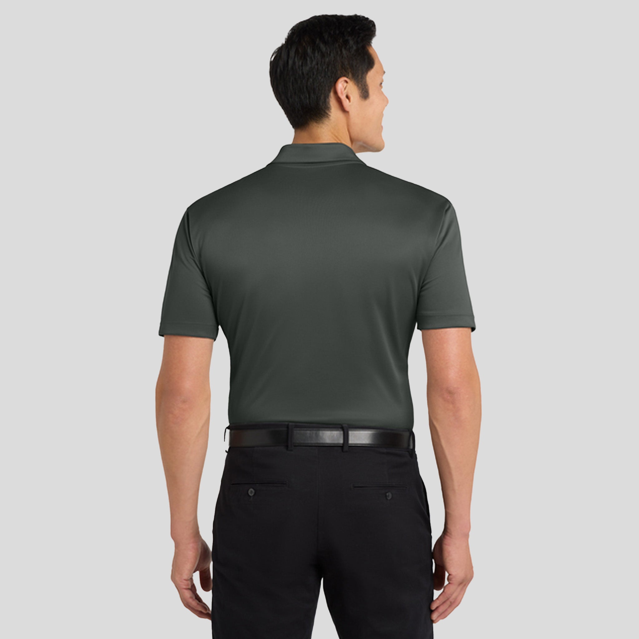 Men's Silk Touch™ Performance Polo | Steel Grey