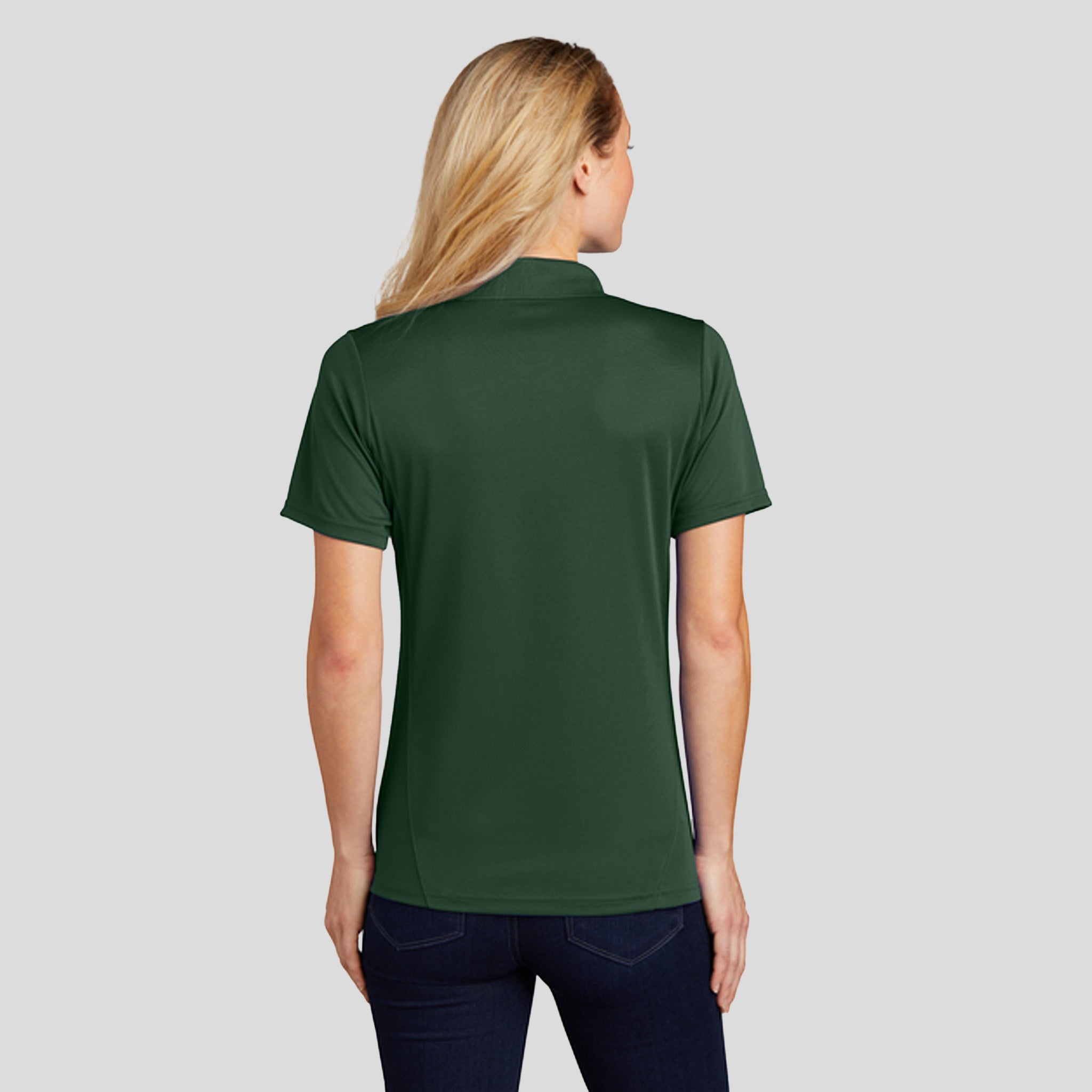 Women's Dry Zone® Raglan Accent Polo | Forest Green