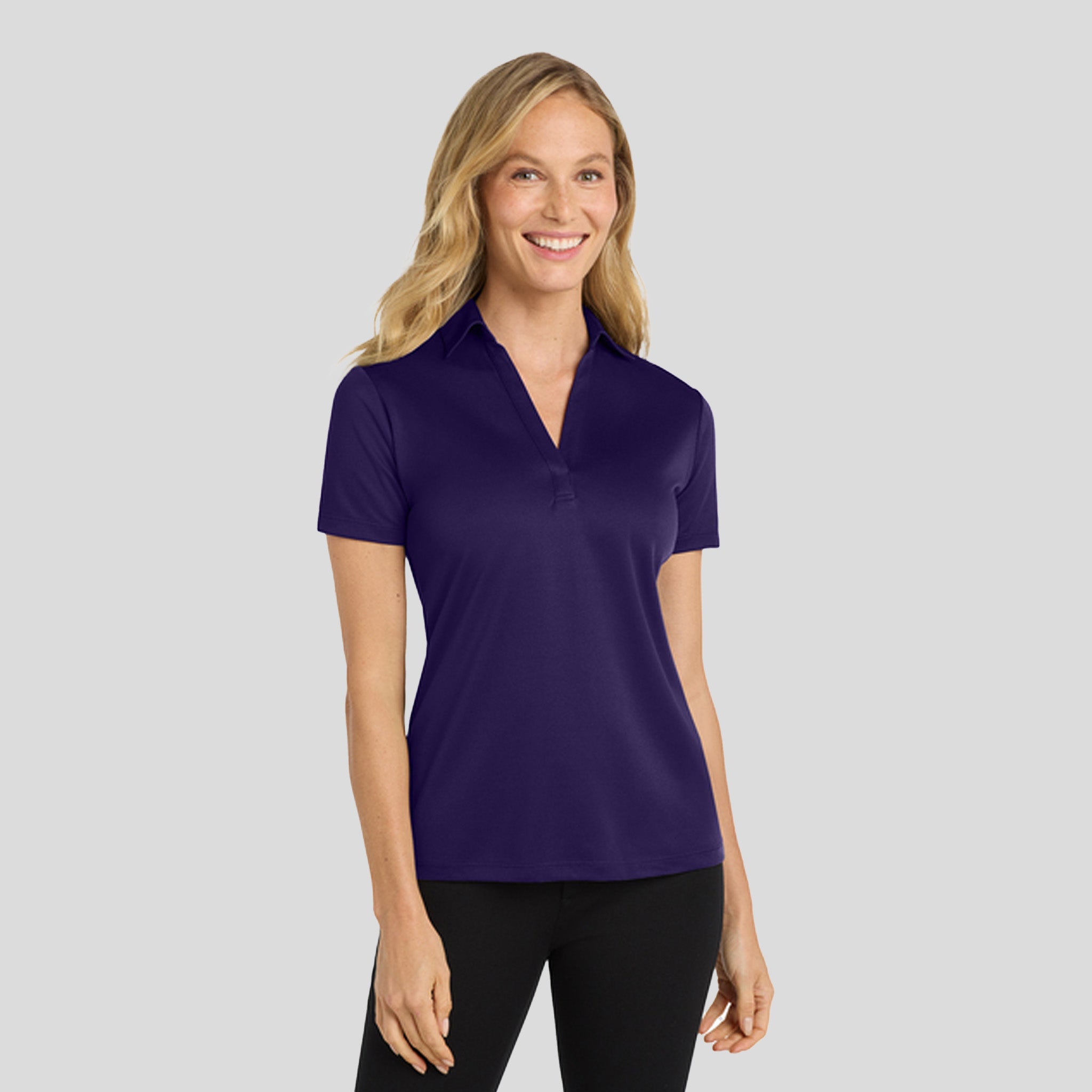 Women's Silk Touch™ Performance Polo | Bright Purple