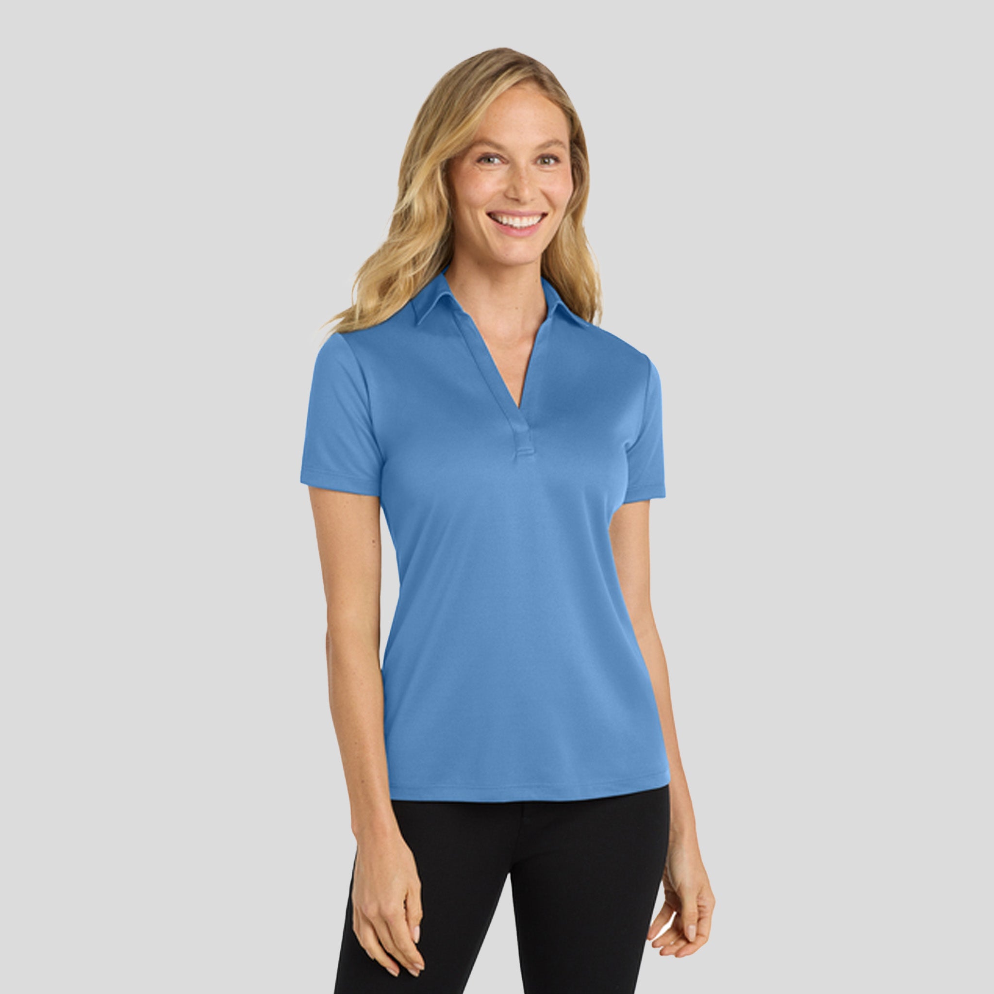 Women's Silk Touch™ Performance Polo | Carolina Blue
