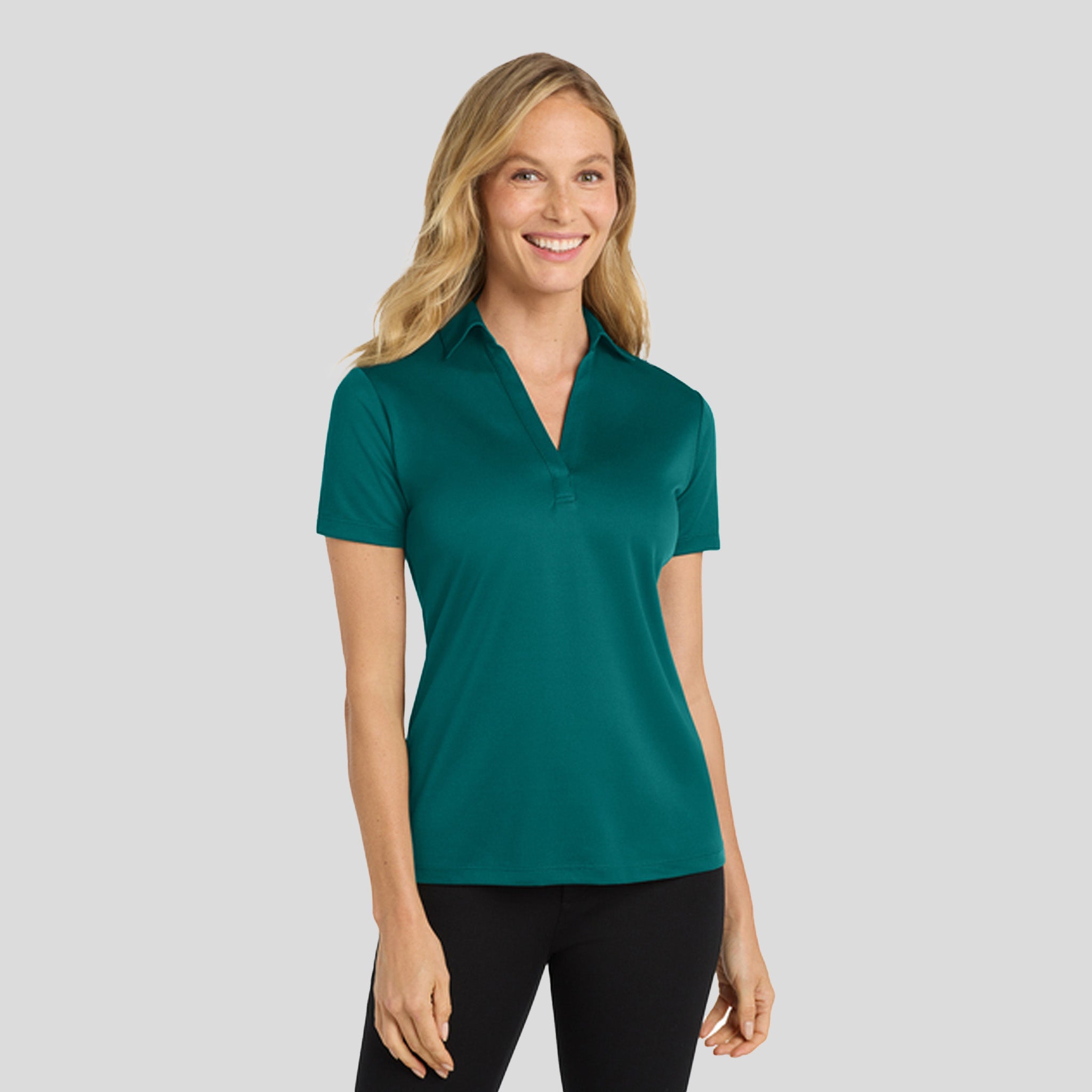 Women's Silk Touch™ Performance Polo | Teal Green